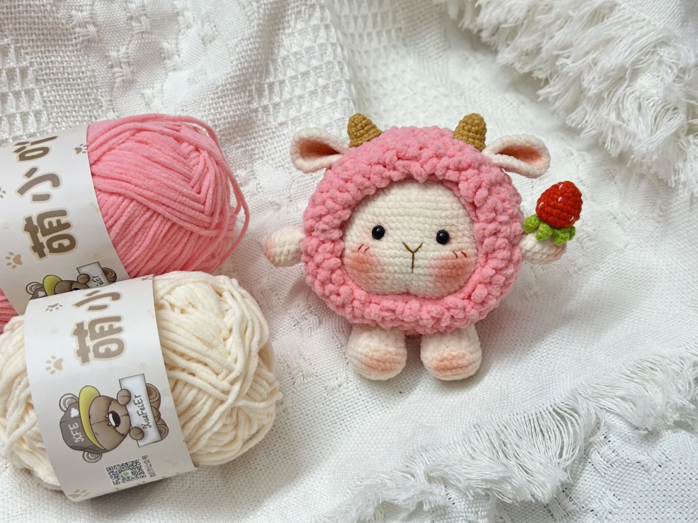 好稀罕～这只小羊咩咩/附图解