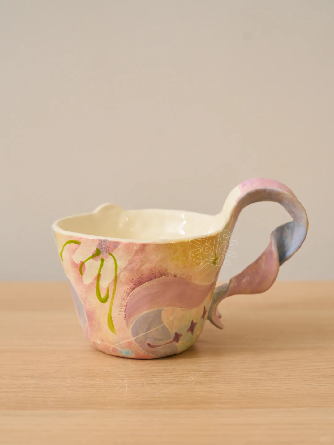 把童话感装进杯子里✨｜手捏器物分享