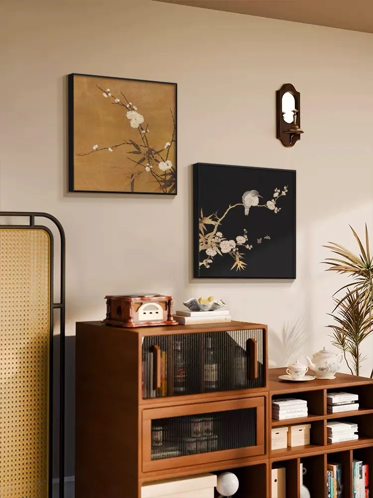 一天一组家居搭配/中古风新中式软装配饰