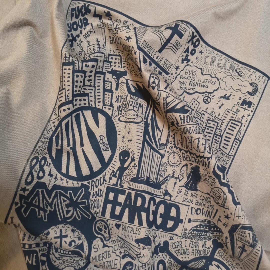 水性油墨丝网印刷柔软透气