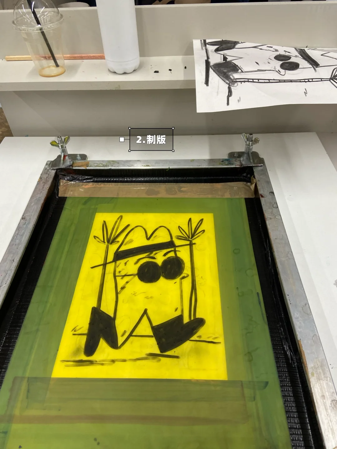 UAL 日常｜丝网印刷workshop