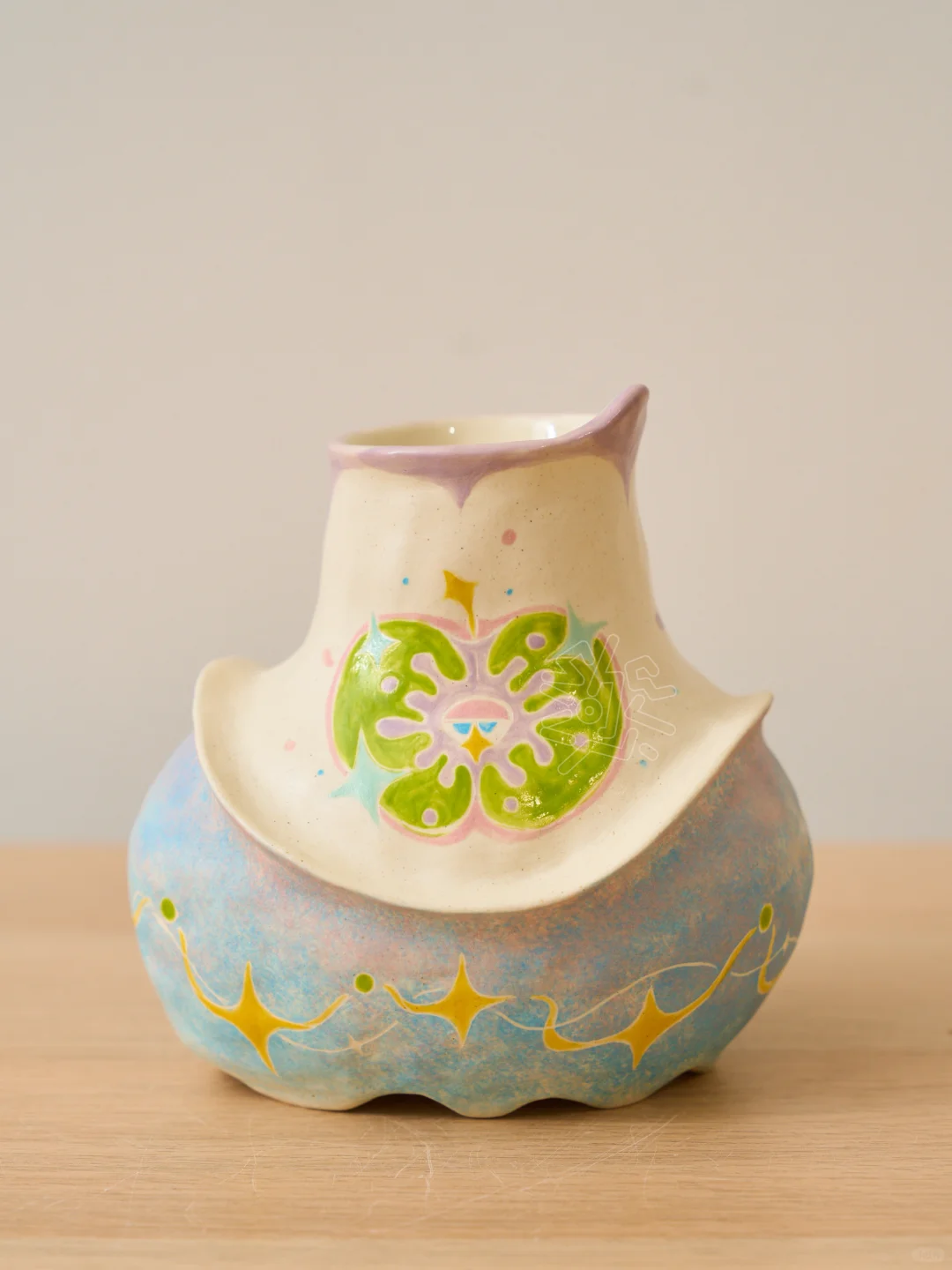 把童话感装进杯子里✨｜手捏器物分享