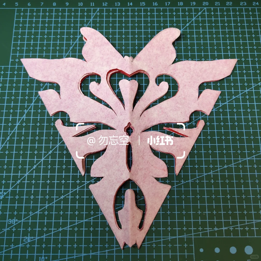 六折剪纸｜清蝶