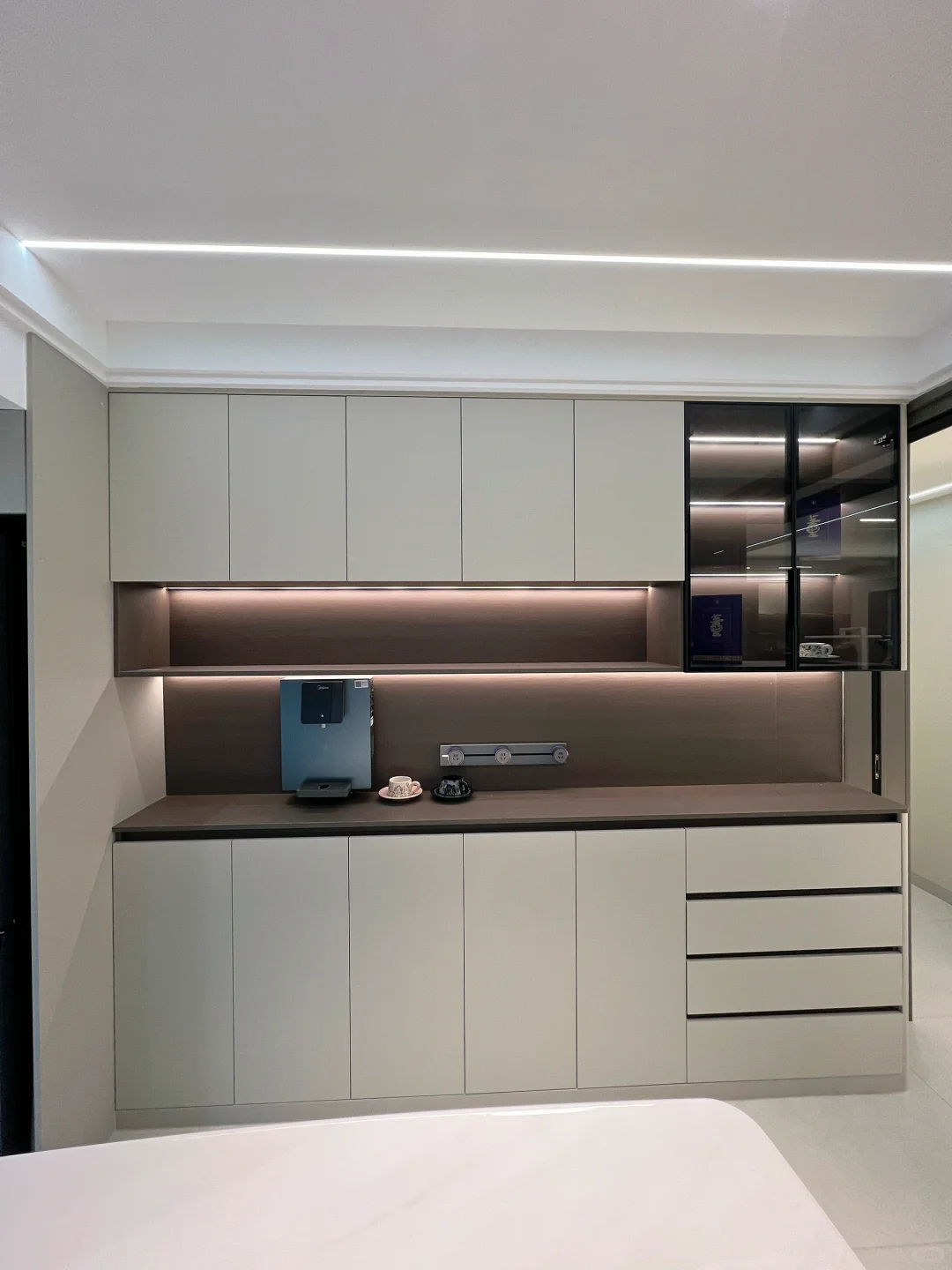 你敢信！这是木工打的餐边柜！