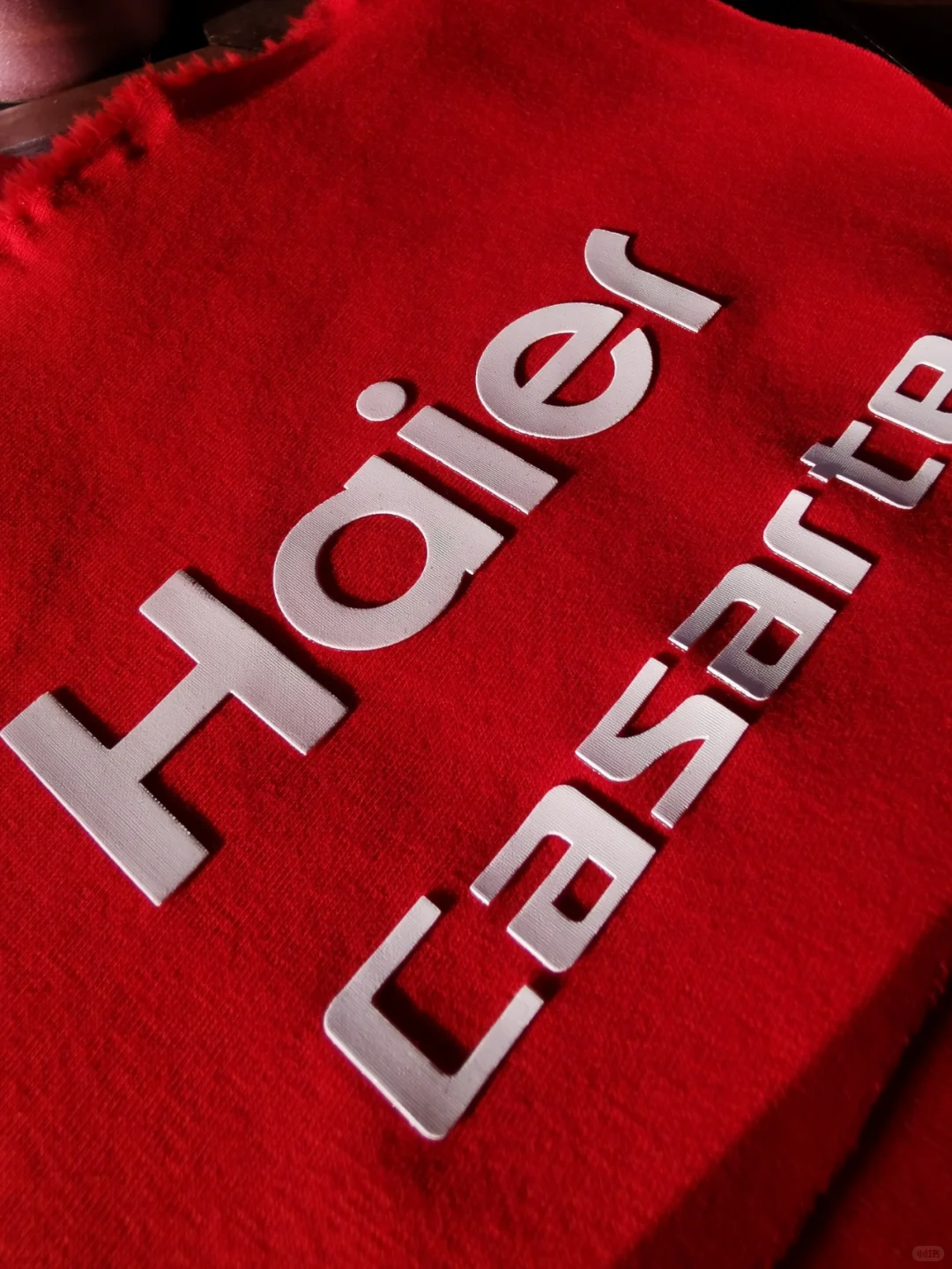 小批量定制服装厚胶感丝网印花