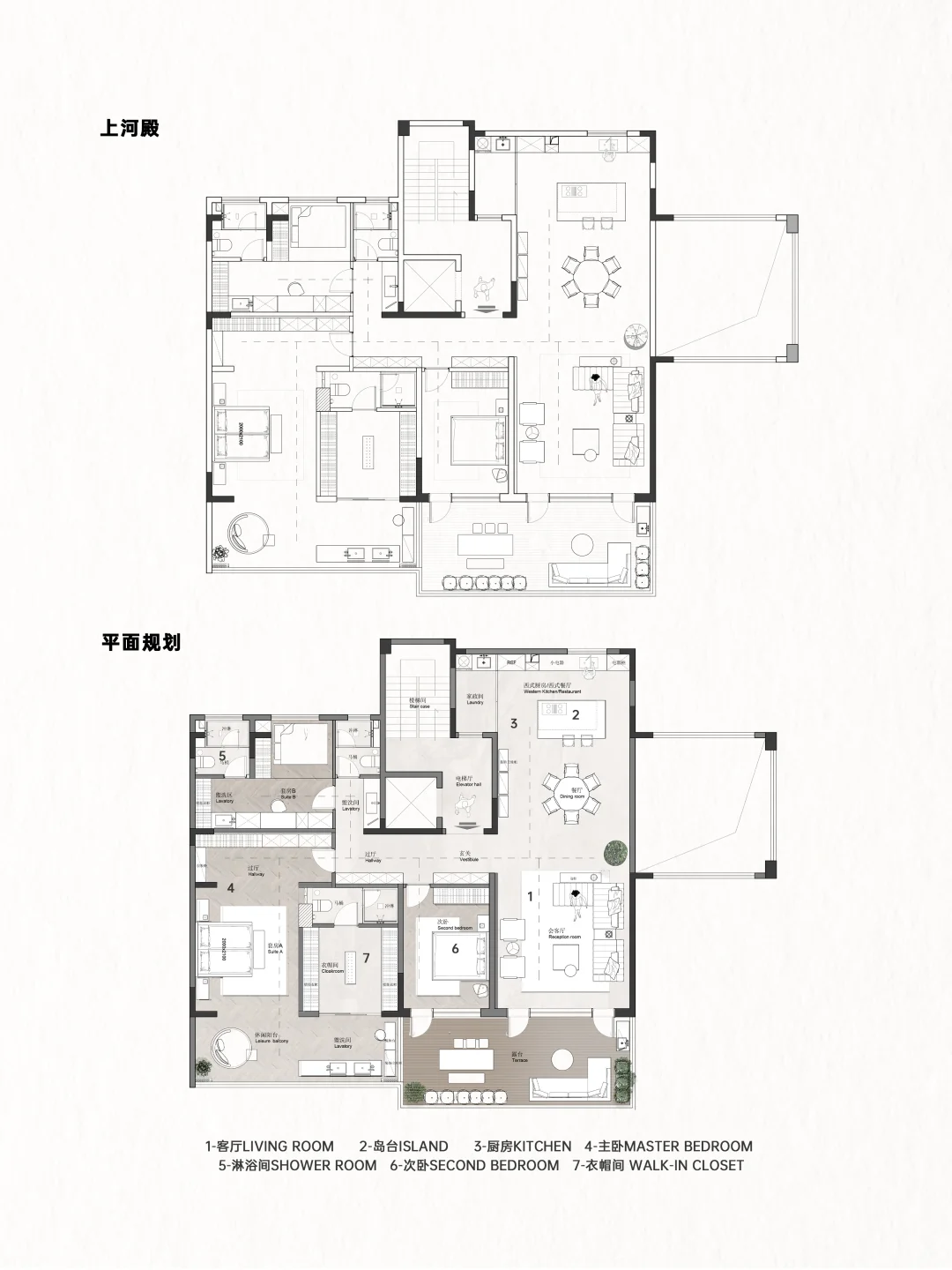 扬州上河殿235㎡|三房方案|快来抄作业