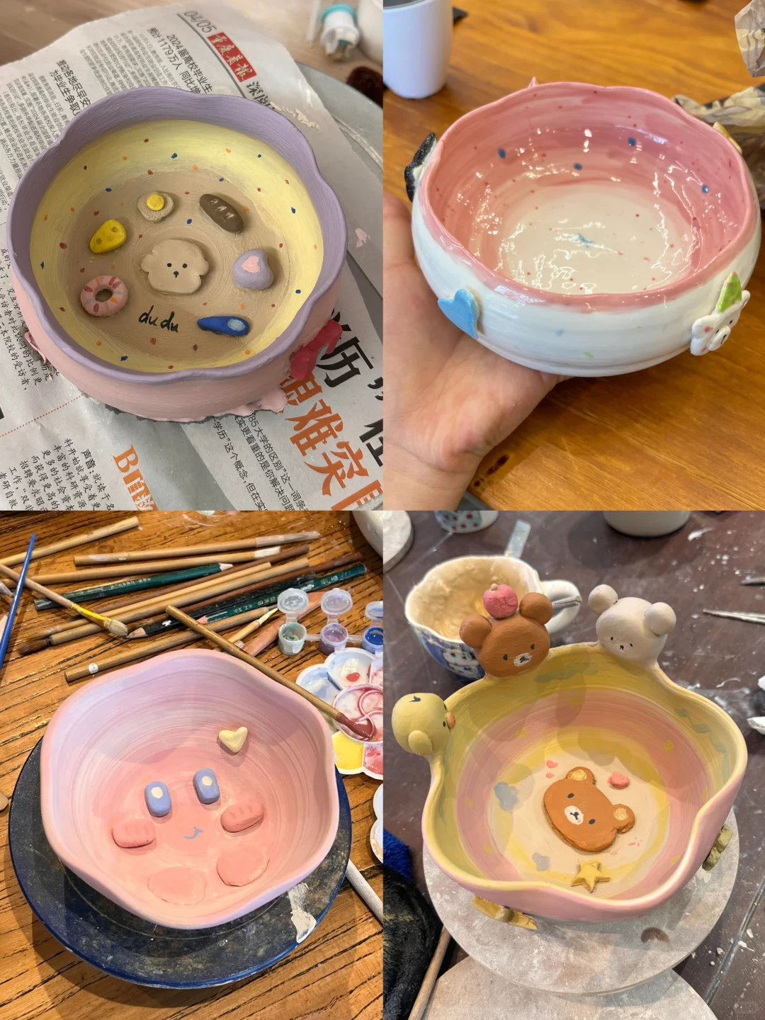 好朋友 下次见面一起去做陶瓷吧