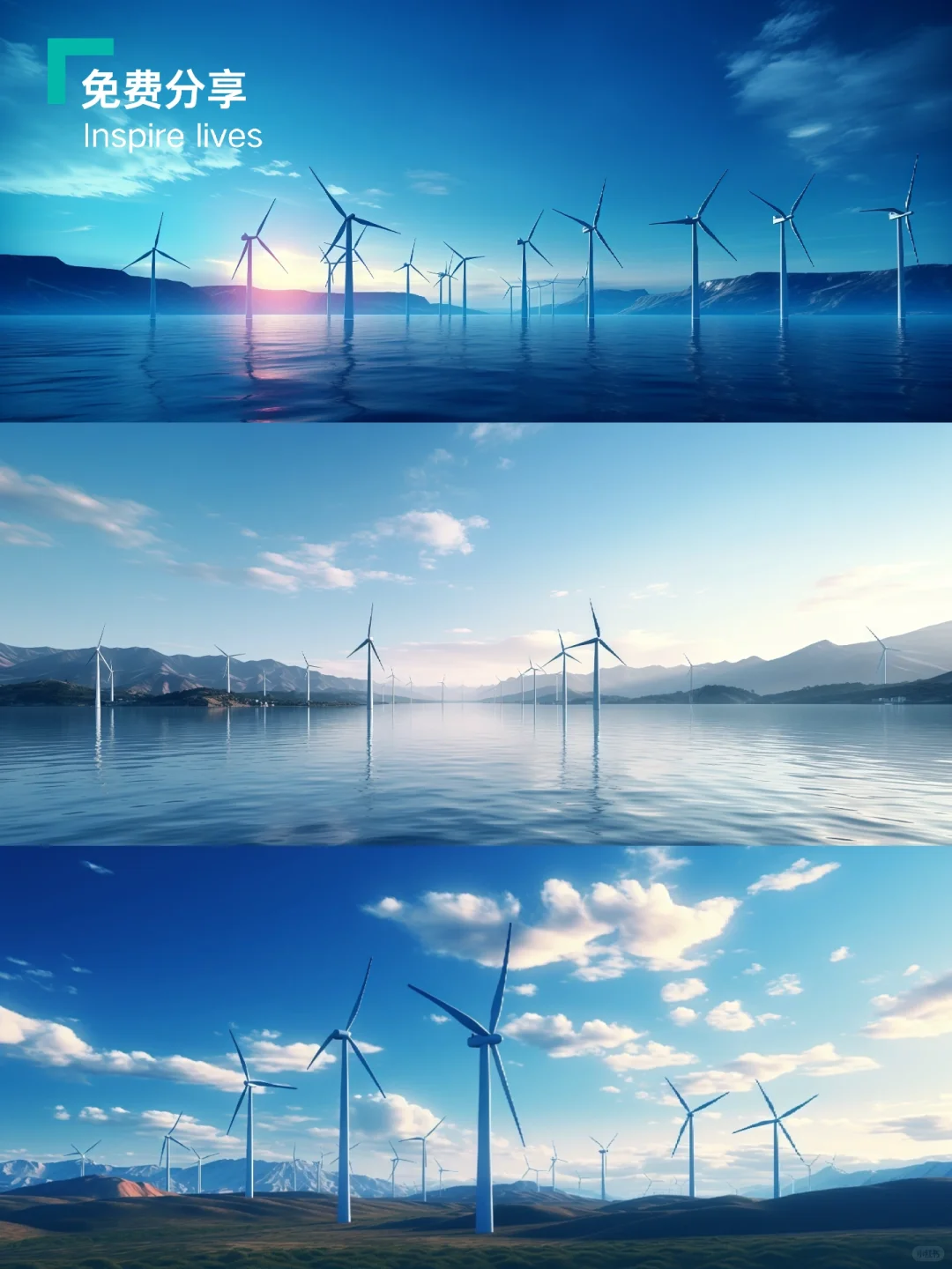 MJ生图之新能源场景图2