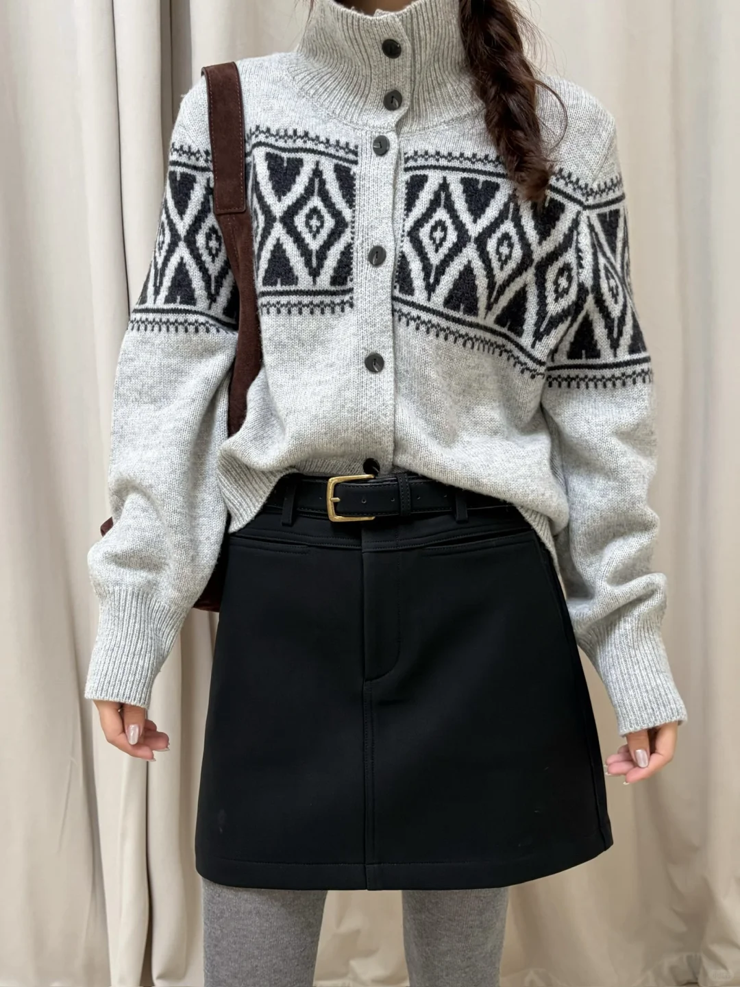 ICCIICC小皮裙分享！好喜欢这个搭配啊