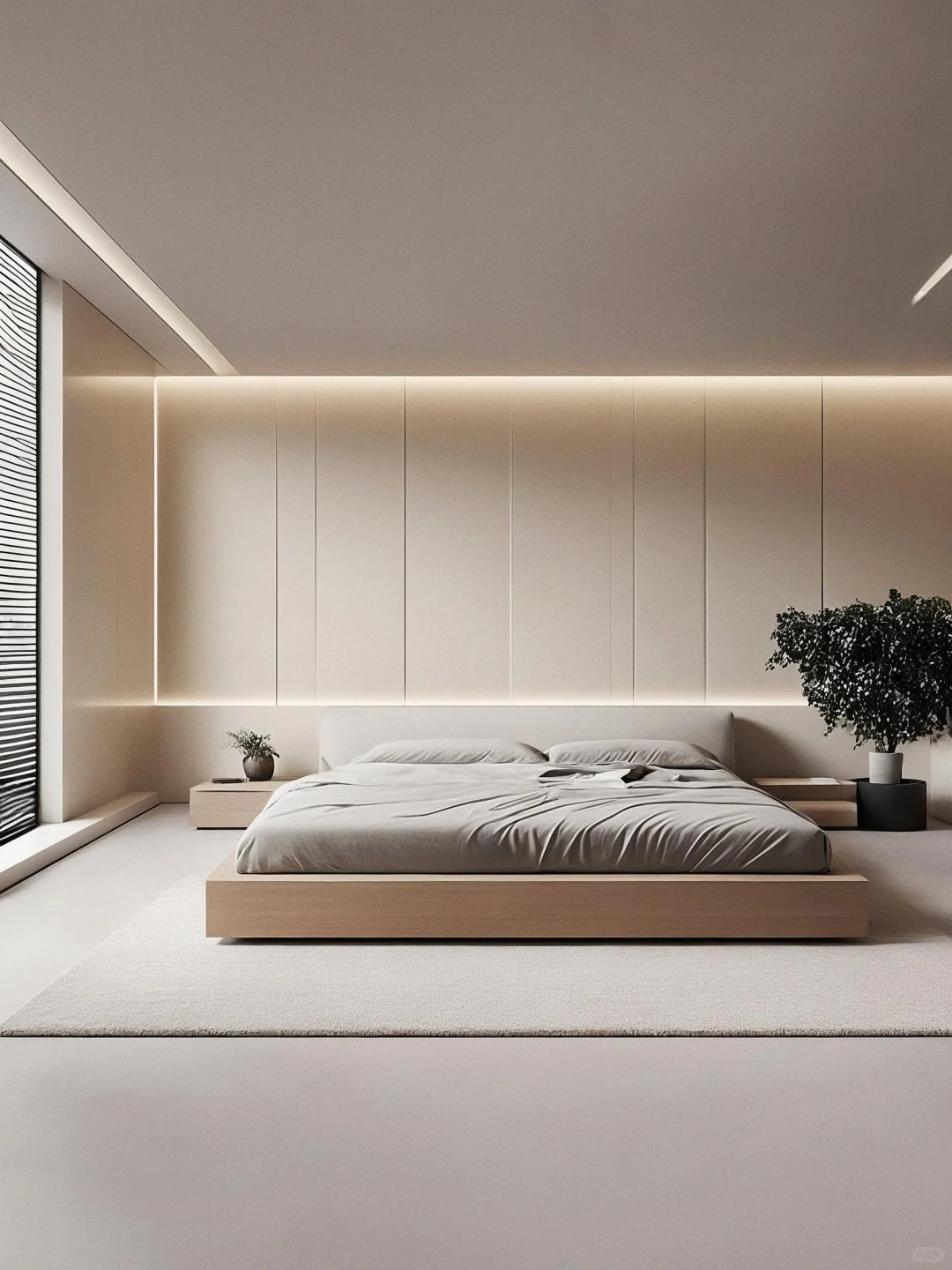 186㎡住出368㎡的气势?意式极简太会了！