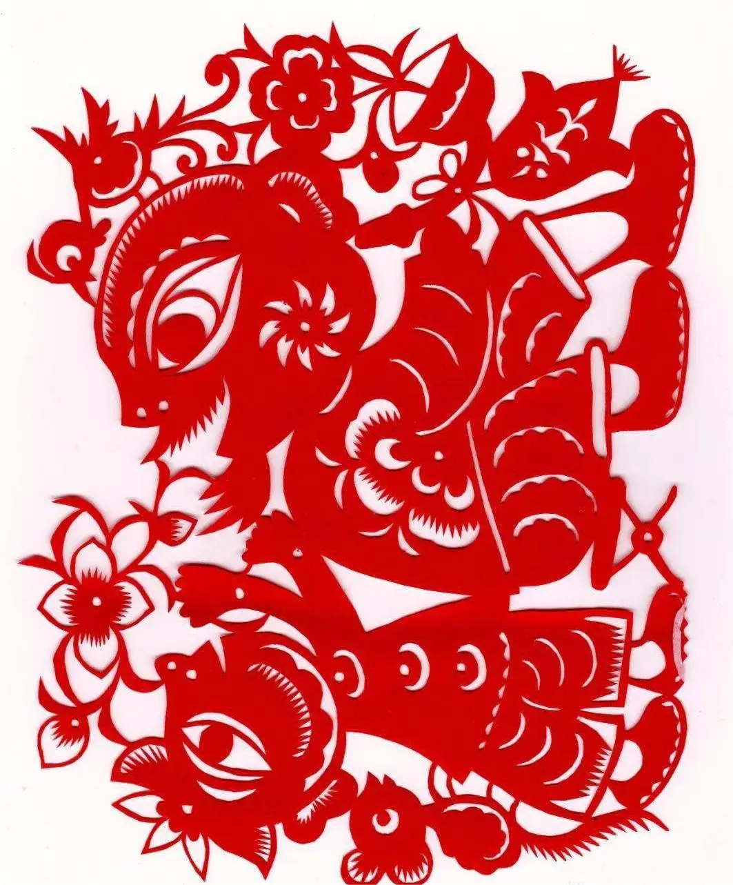 中国非遗传统—剪纸