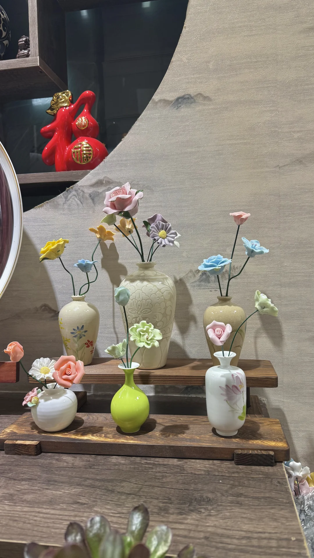 河北竟然也有景德镇陶瓷花啦！