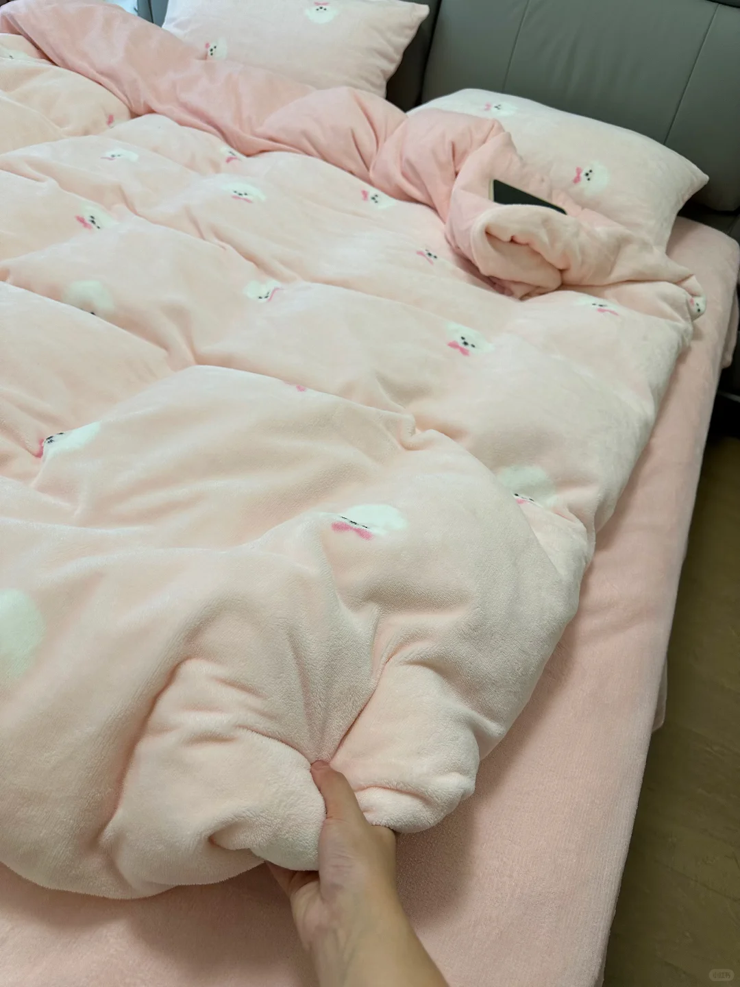 50+?的牛奶绒真的太暖了！直接终结电热毯?