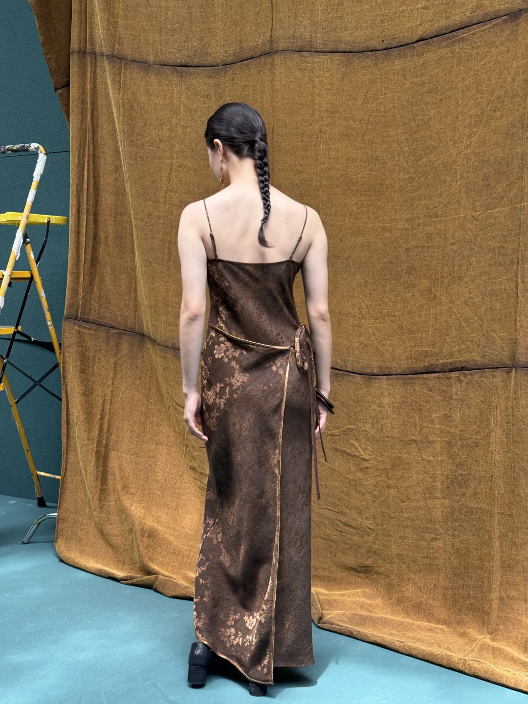 绝美缎光古金香云纱～