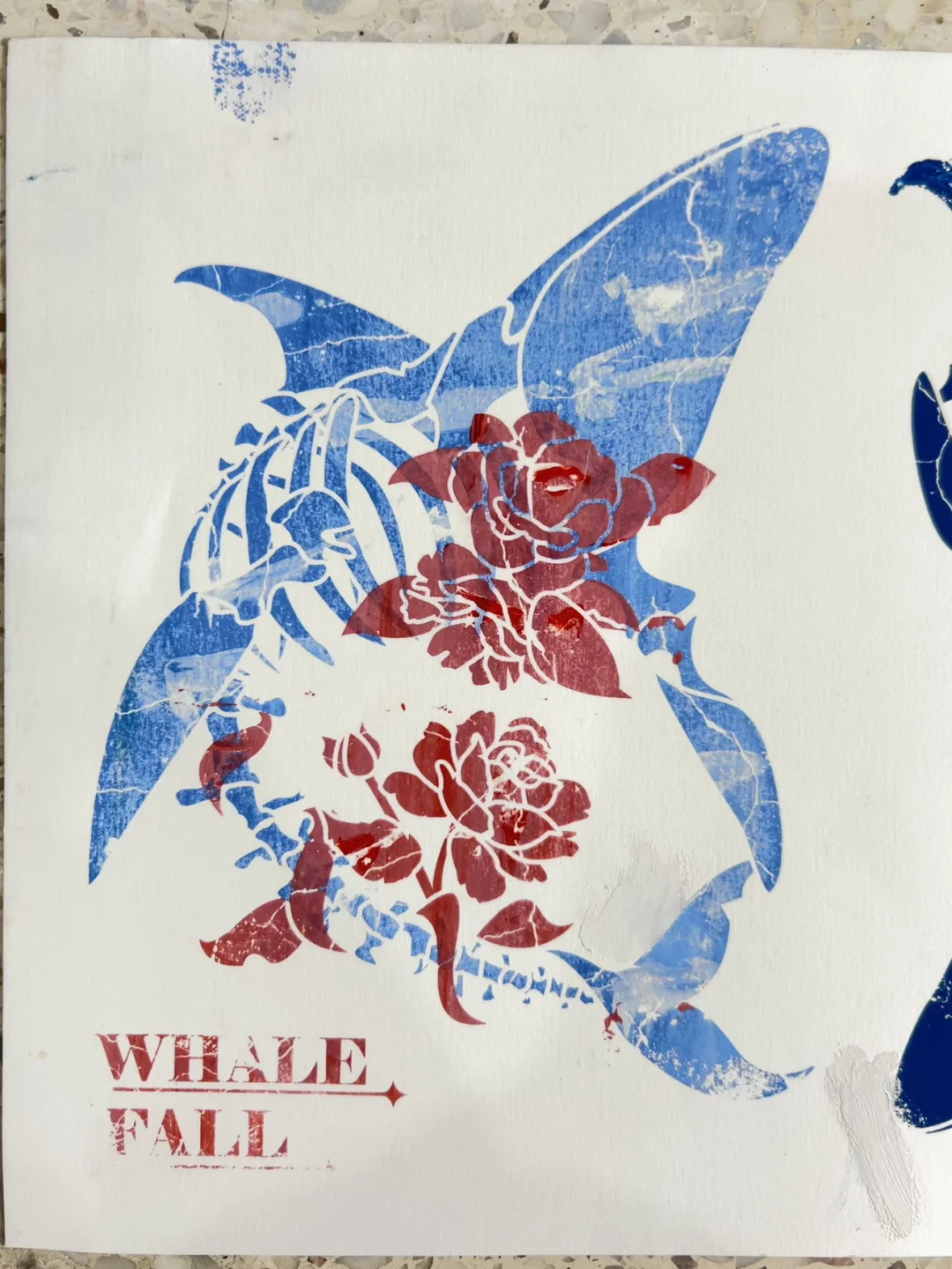 丝网印刷—鲸落