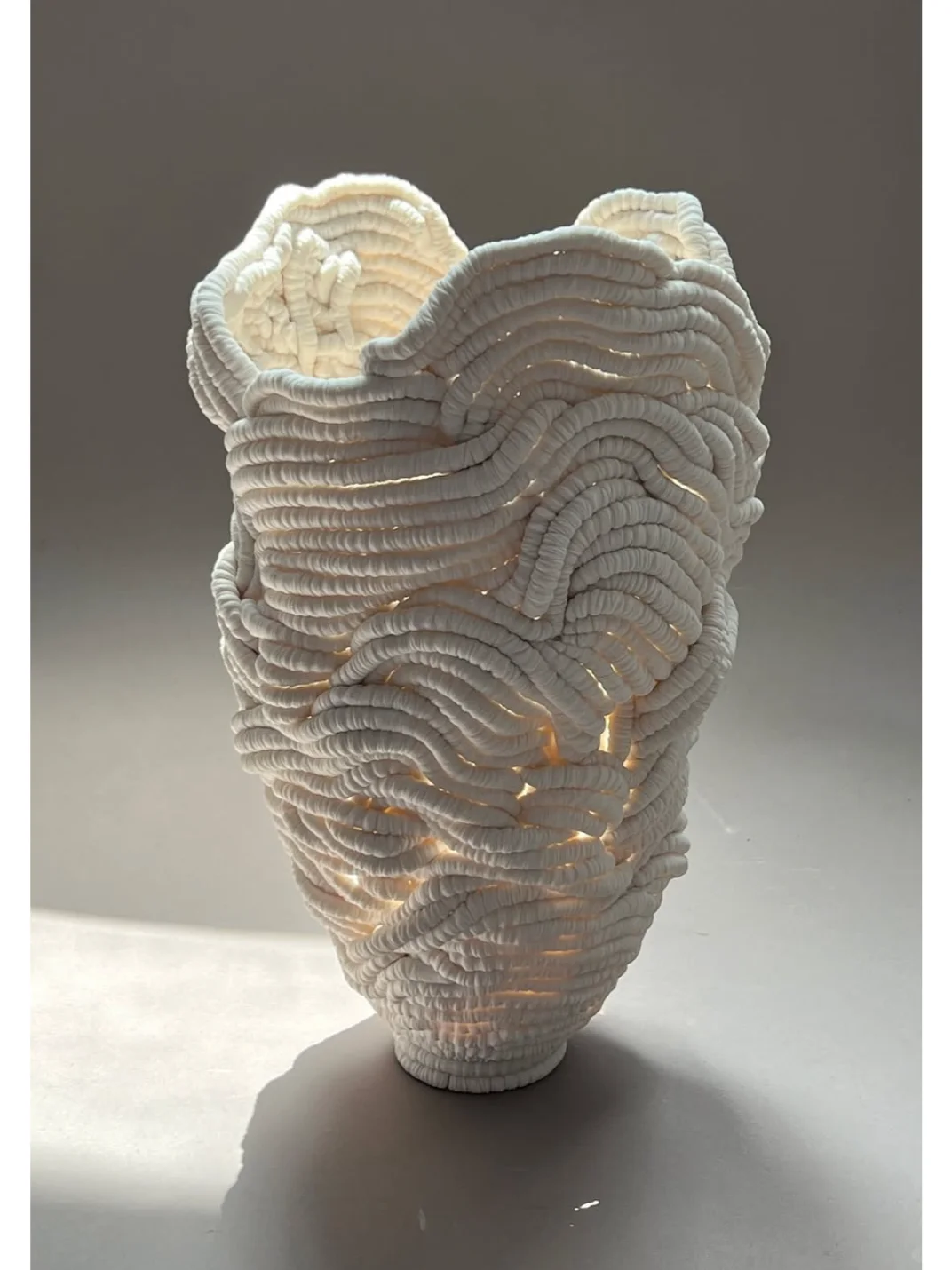 Leah Kaplan ｜麻绳？拉面？其实是陶艺作品