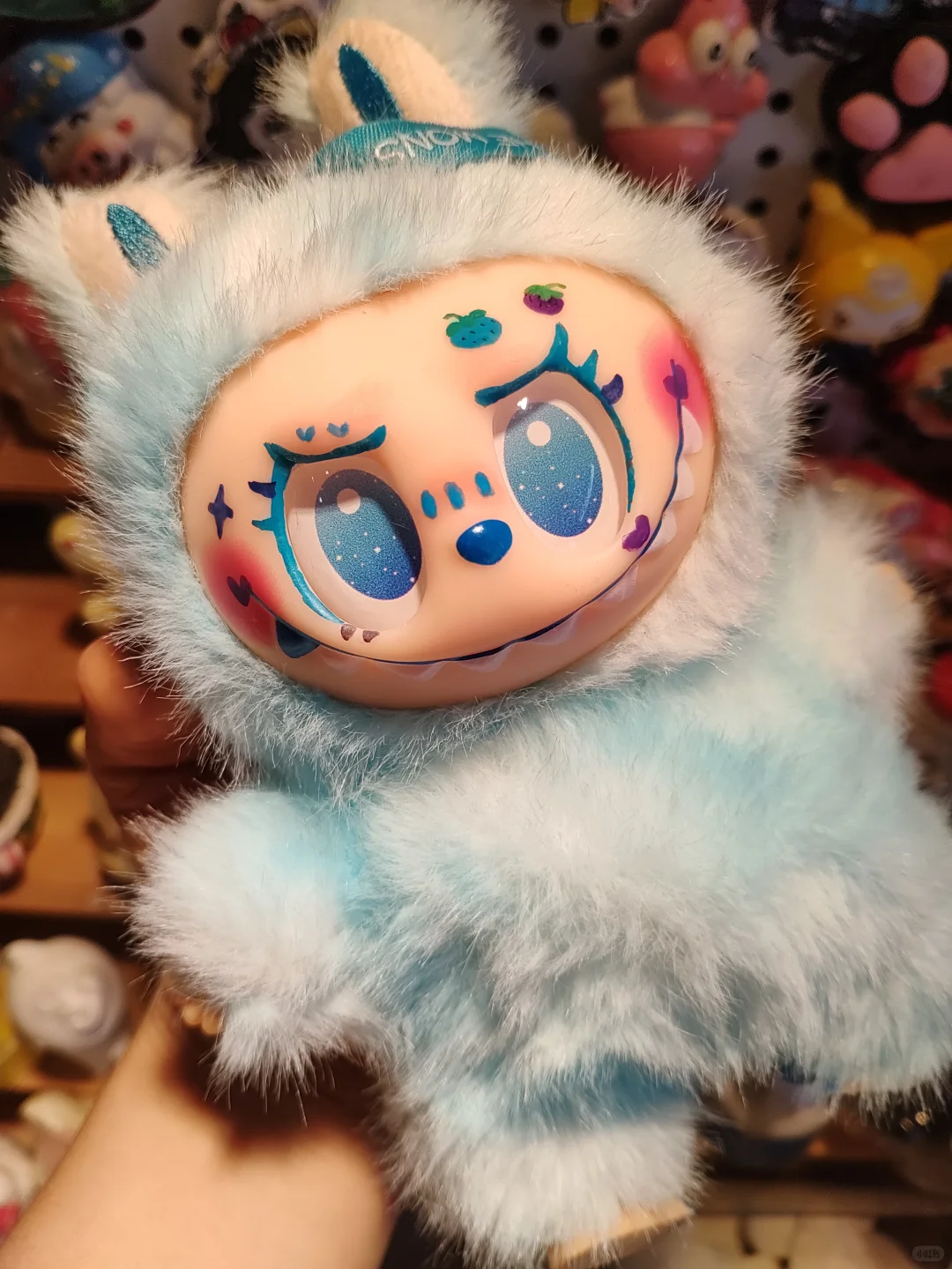 labubu二次面部彩绘