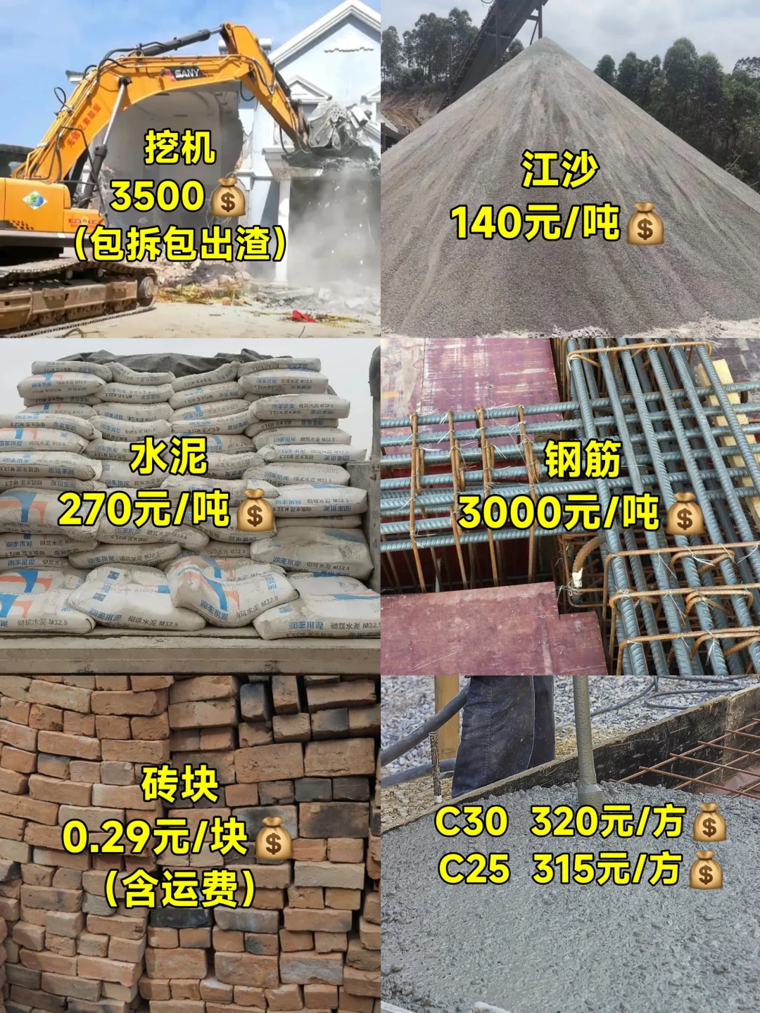 农村自建房装修，材料清单来啦！