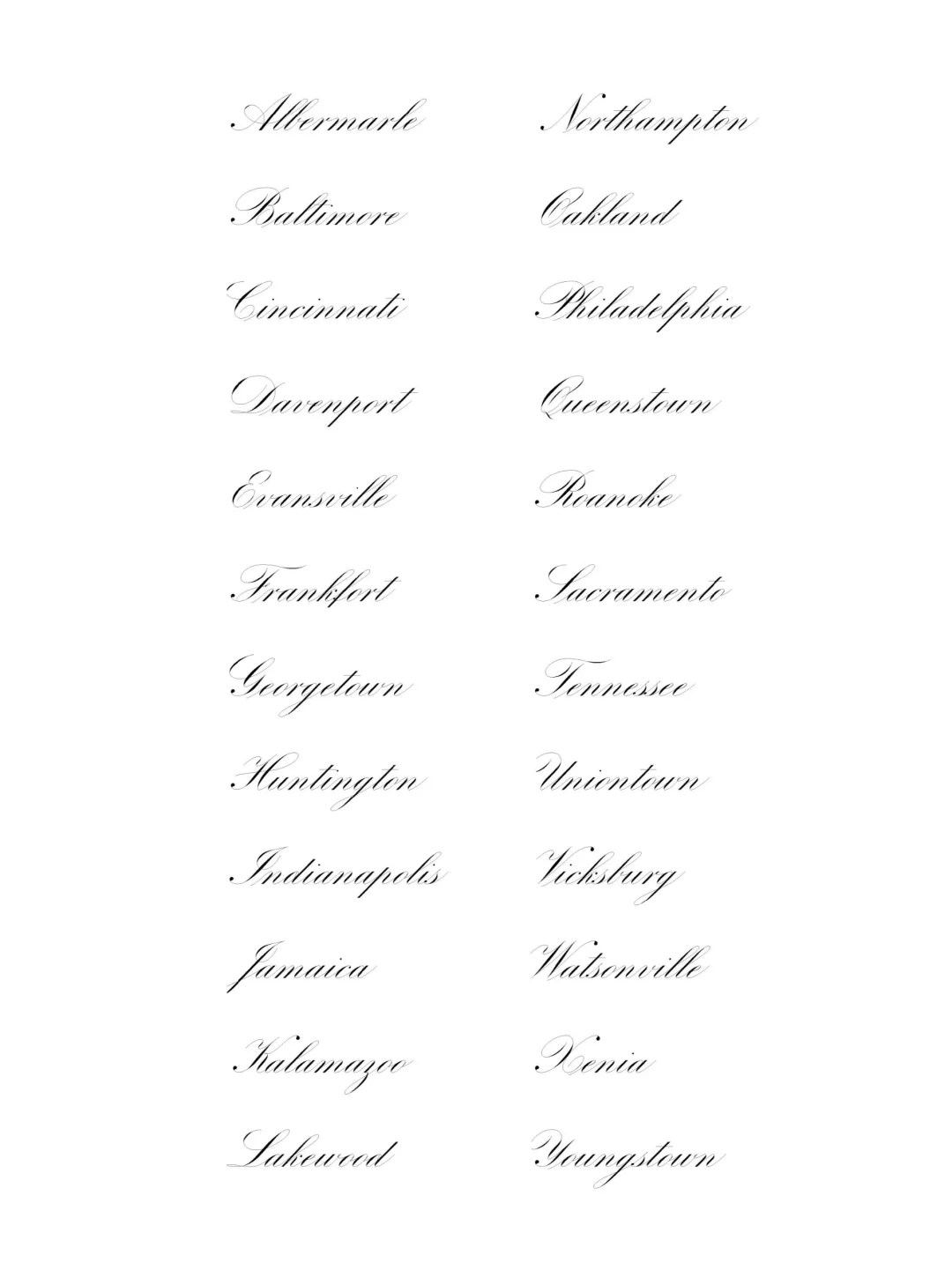 历时一月，在此分享我制作的古典英文花体字