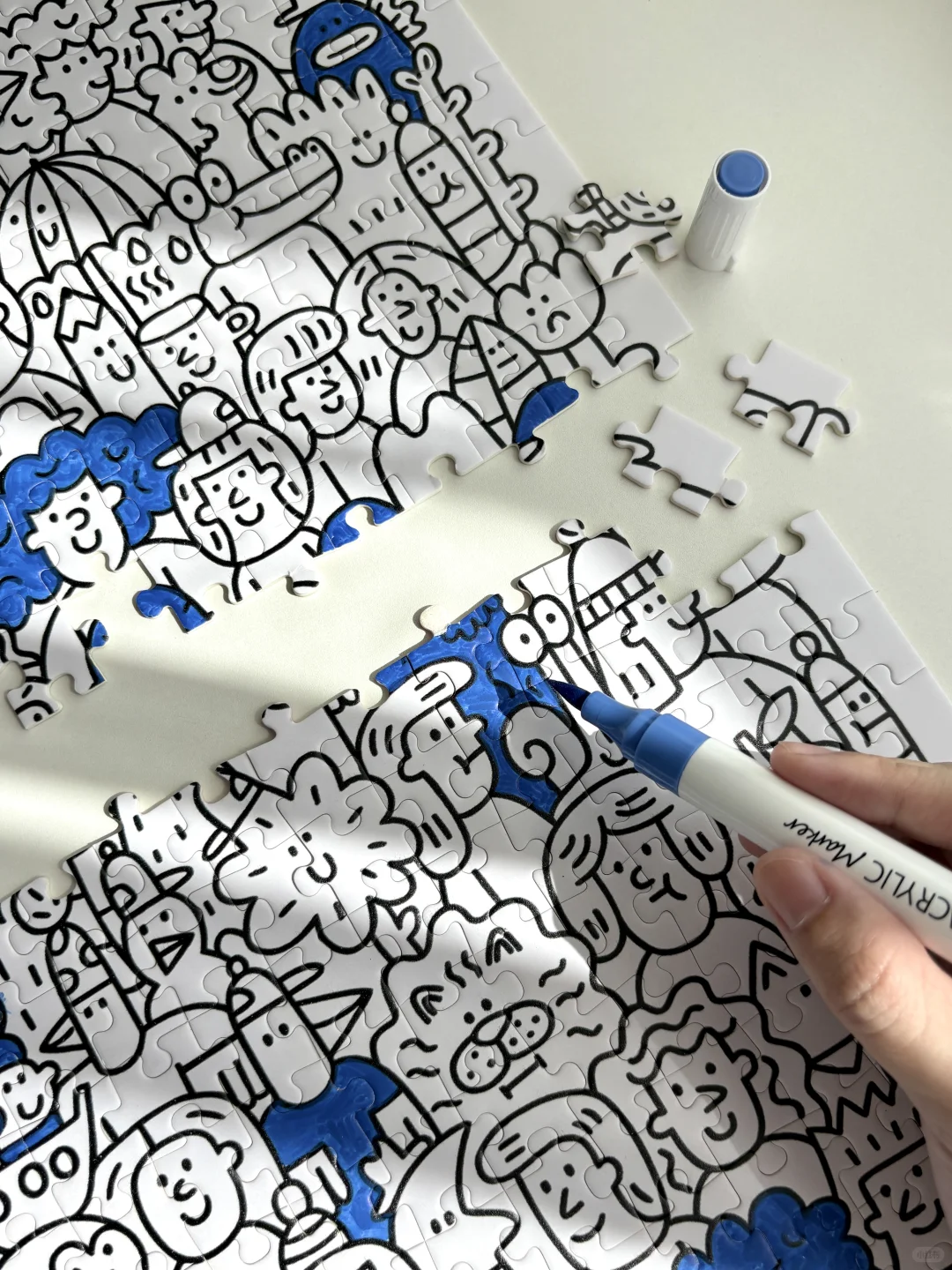 拼图的尽头是涂鸦！！