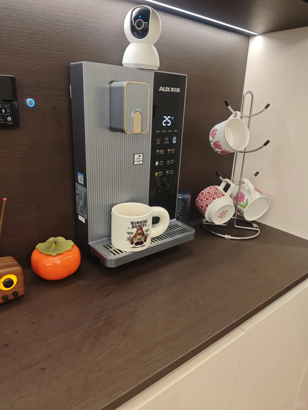 柜门一关，谁也不知道我是怎么喝水的