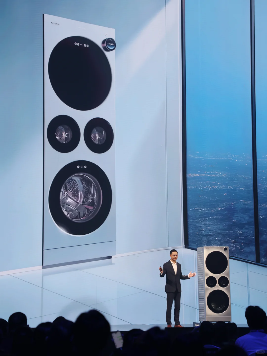 四筒胡牌！松下把洗衣房塞进 1 台机器里