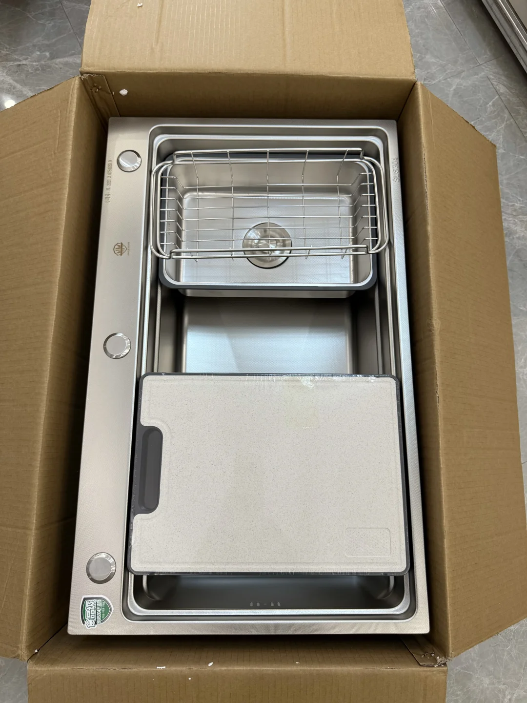 货比三家的不锈钢大单槽抄作业成功！