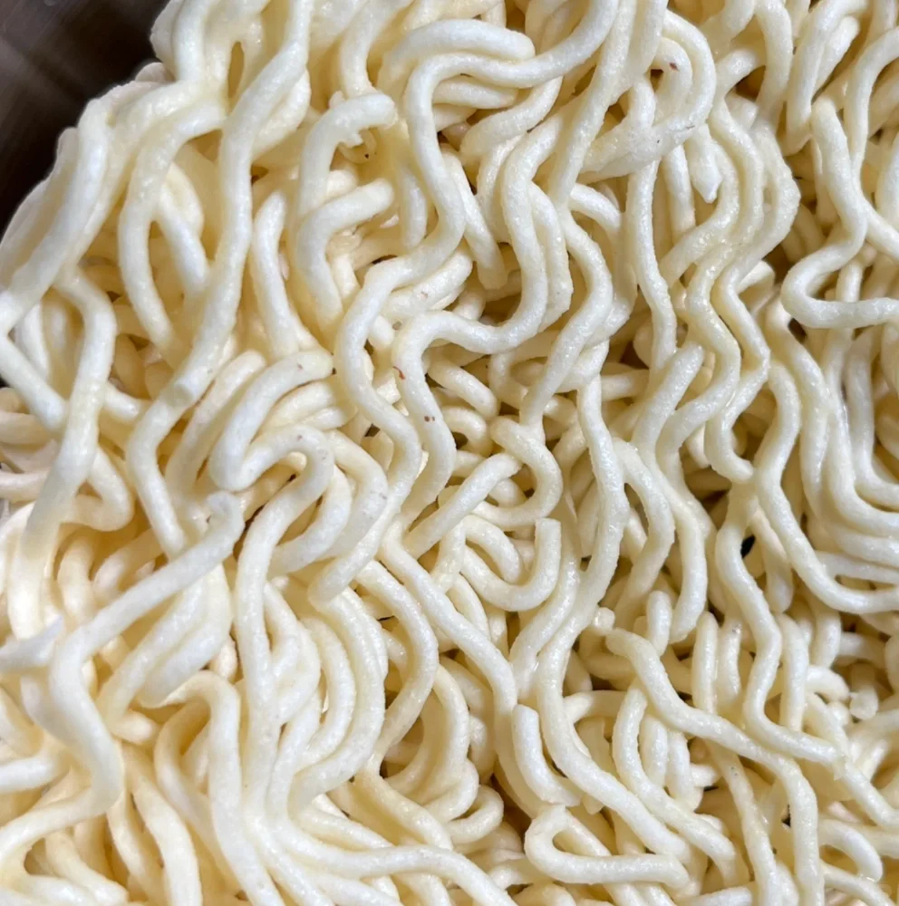 白象方便面的面饼上有异物