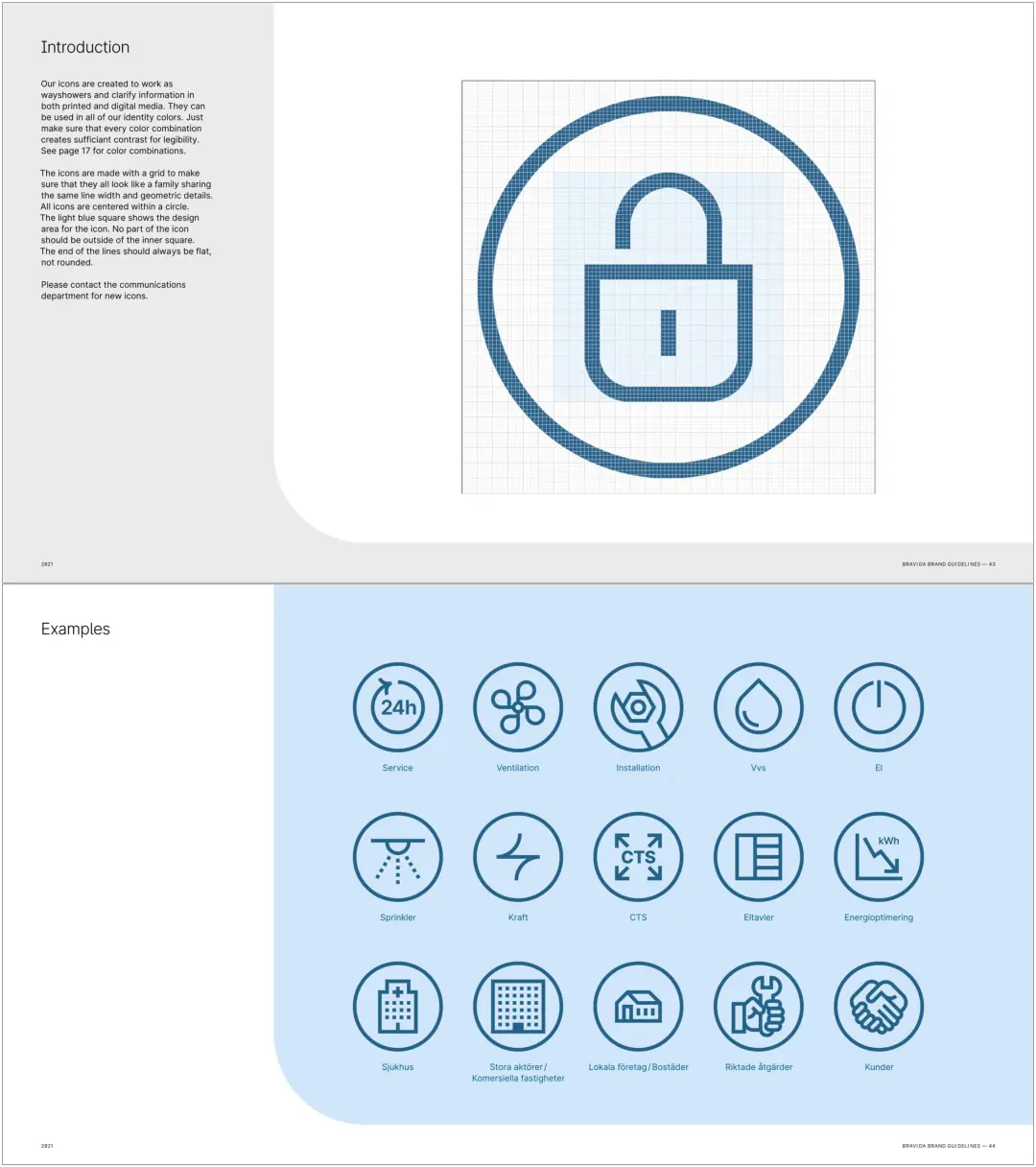 【品牌VI手册】电气和机械承包商bravida