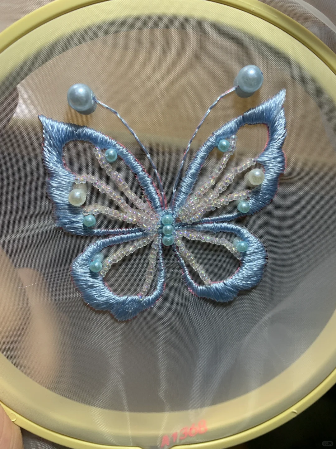 耶～第一次挑战成功双面绣