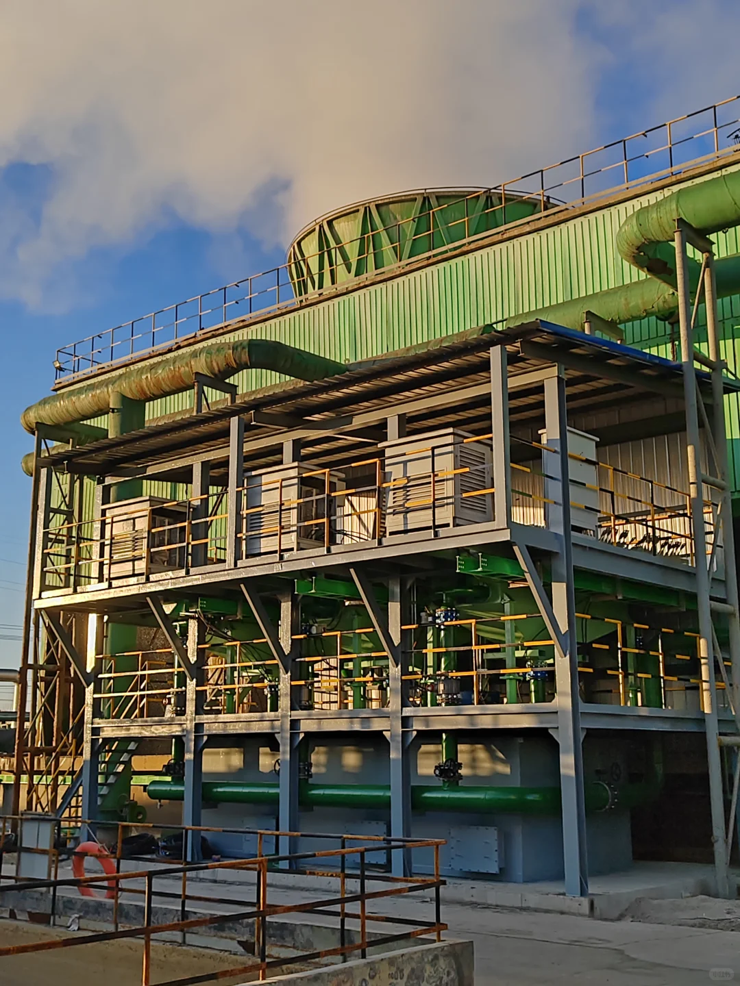 循环水电化学处理设备正式投运