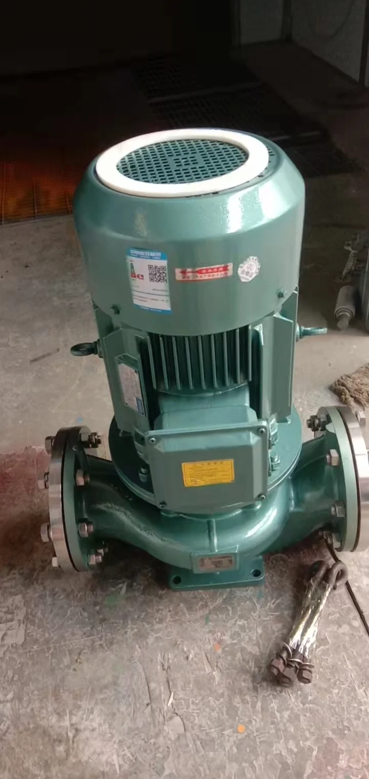 单级单吸立式管道离心泵(管道泵)