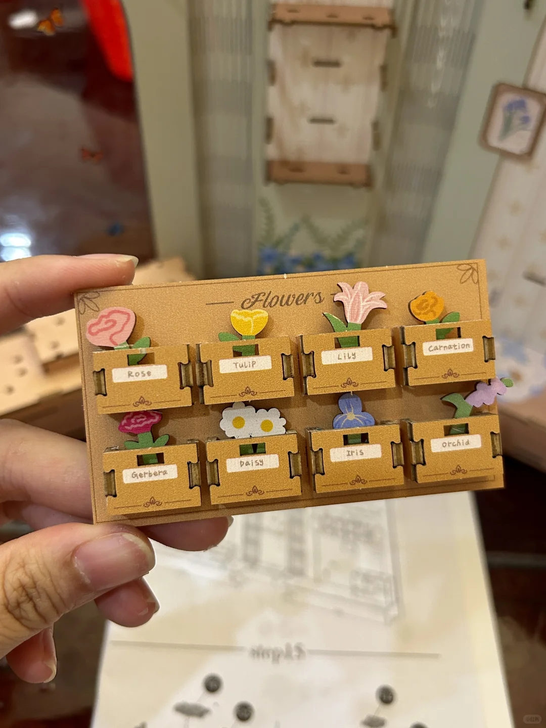 好治愈！书立打开后竟然出现了绝美花店?