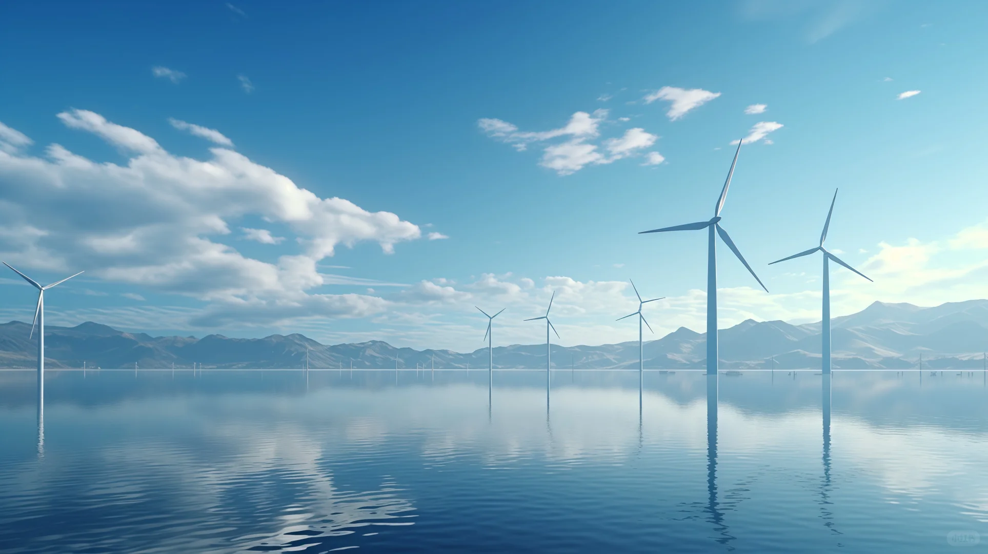 MJ生图之新能源场景图2