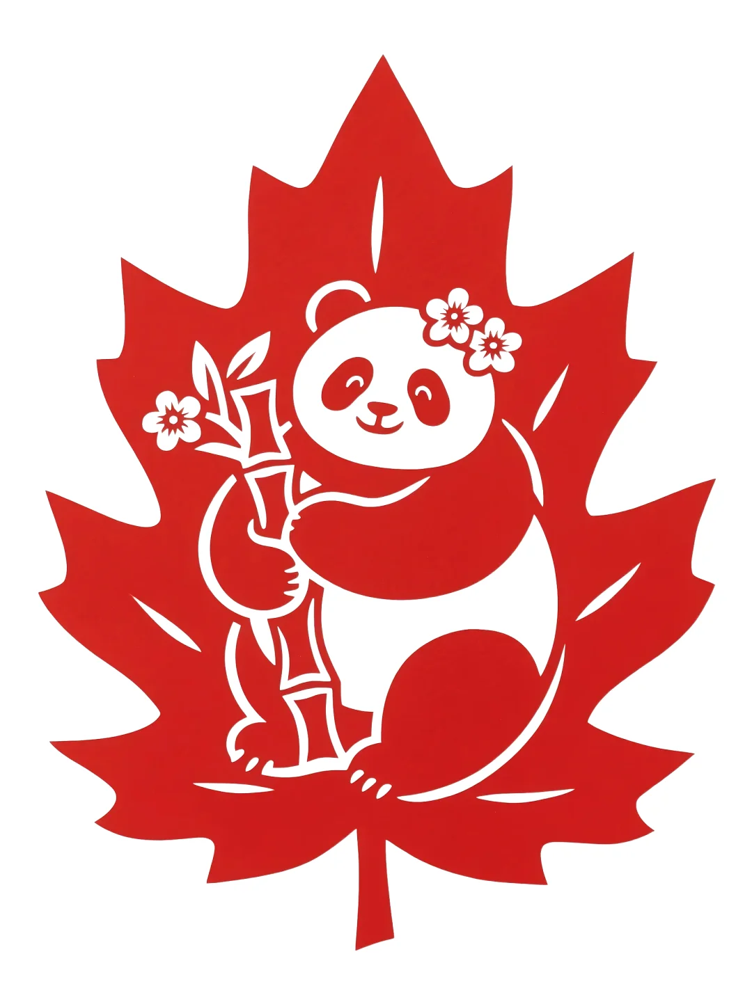 ?花花入驻树叶世界！绝美剪纸来袭