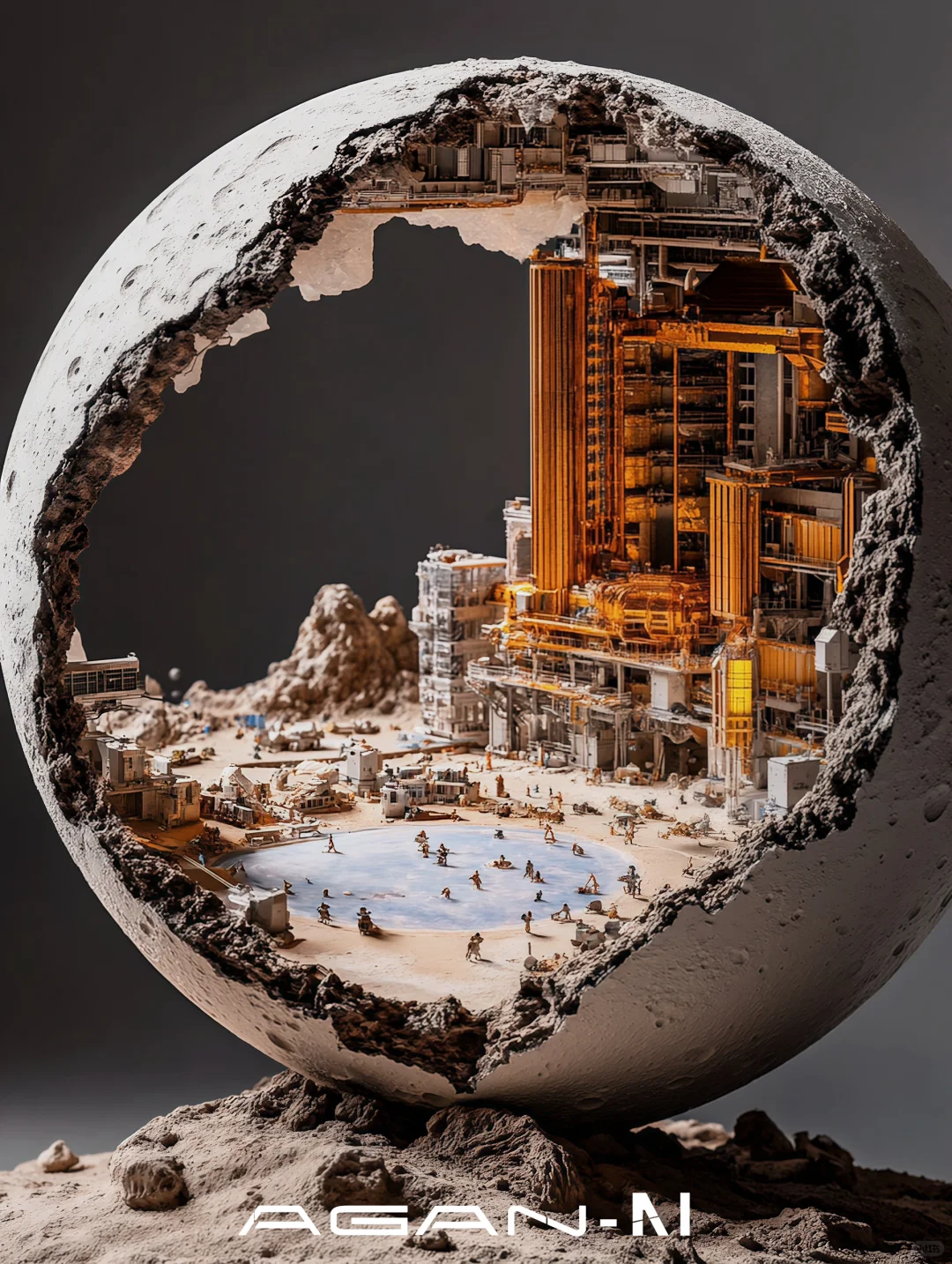 微缩宇宙-“发现地球遗址”