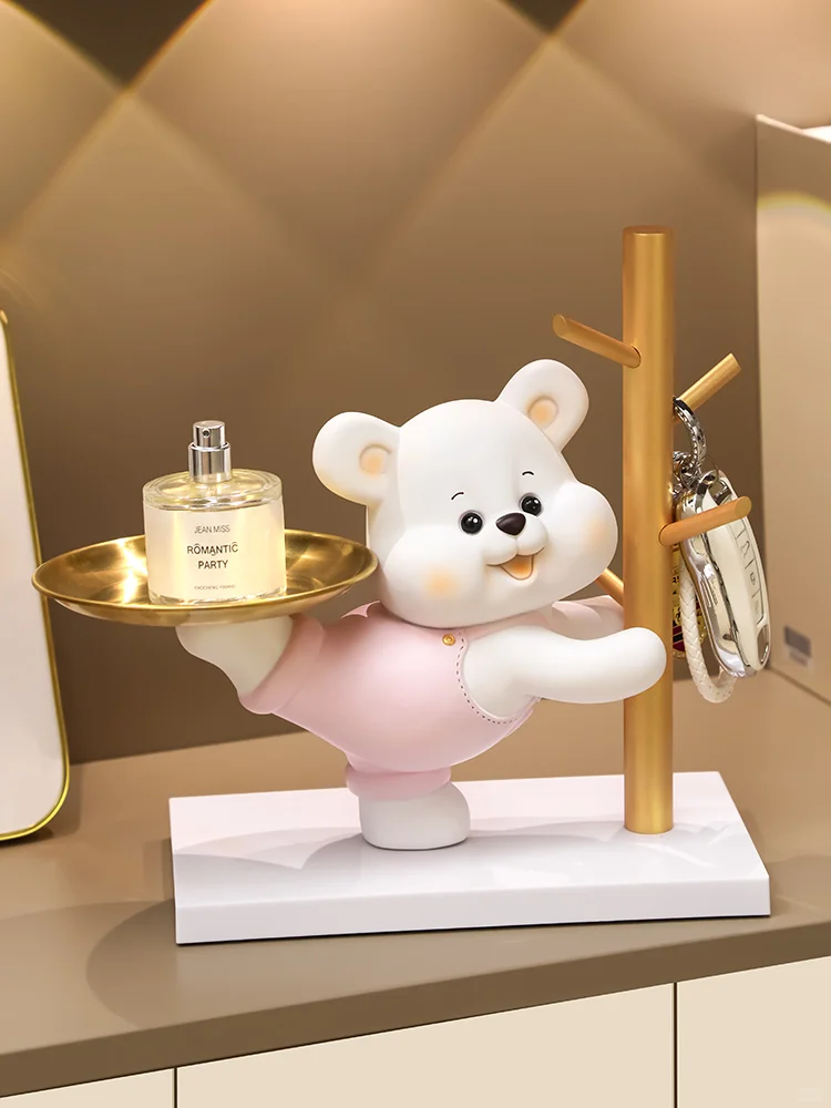 ??哇.入户可爱的钥匙收纳摆件?