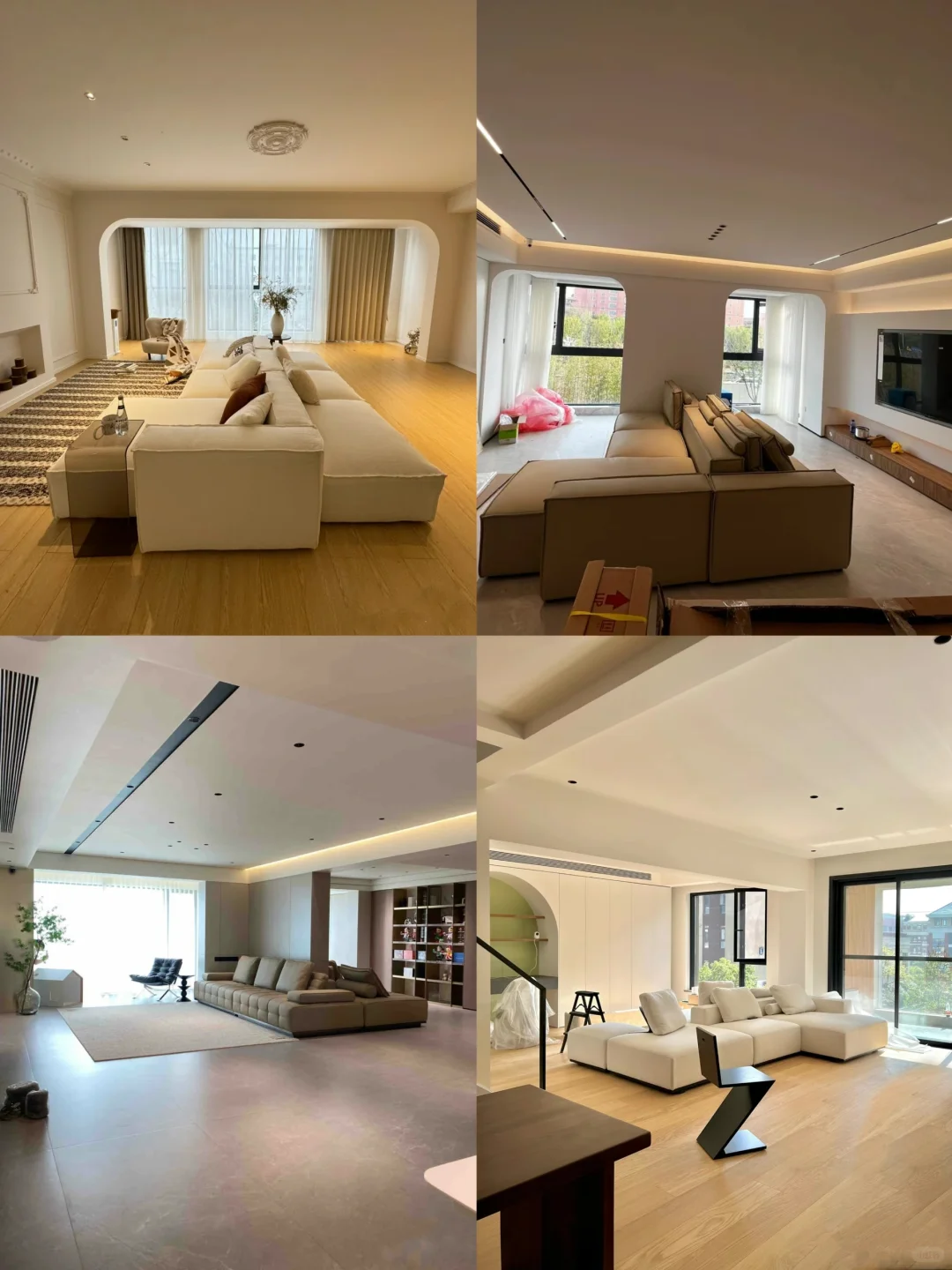 熬夜整理的大横厅设计,没有比这更全的了❗