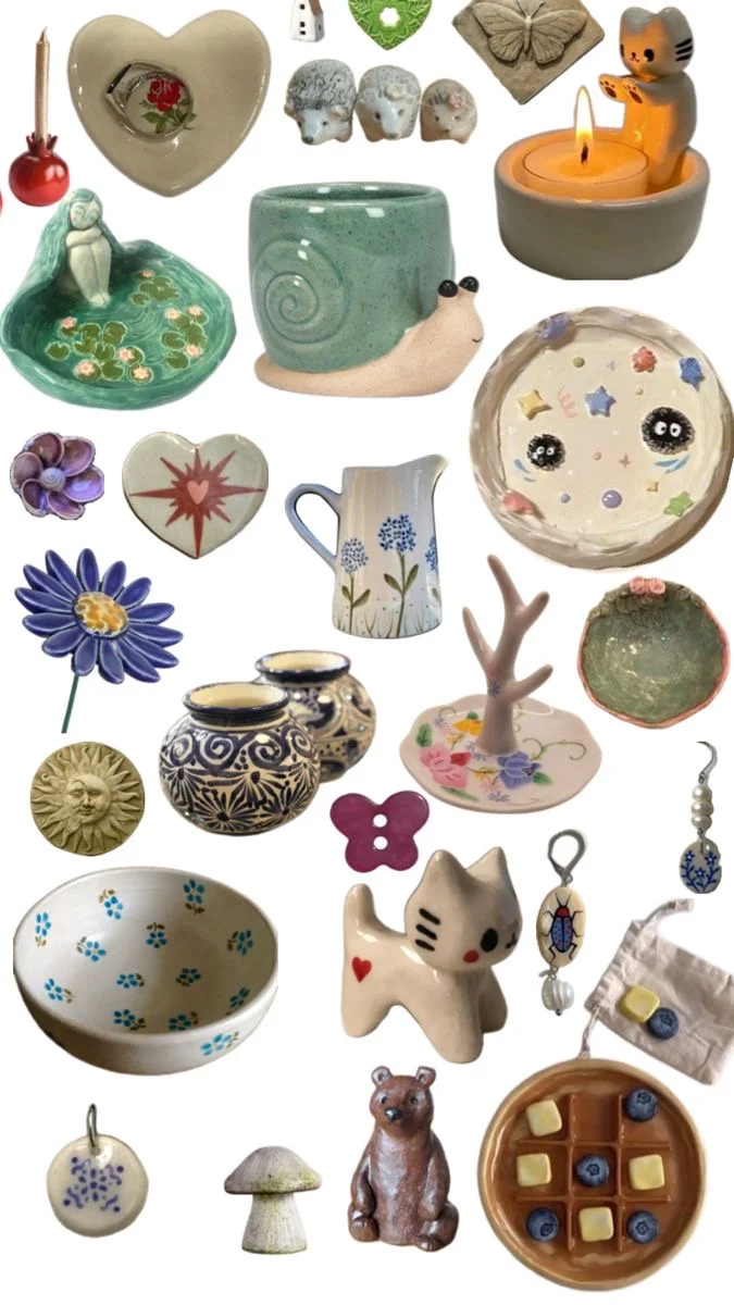 31 手工陶瓷制品DIY｜素材分享