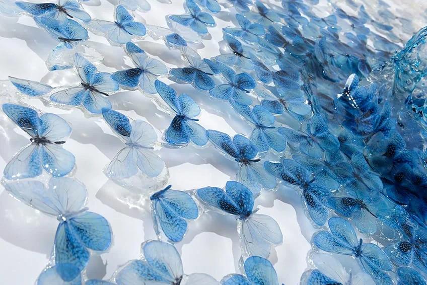 Annalu Boeretto｜树脂玻璃液体雕塑