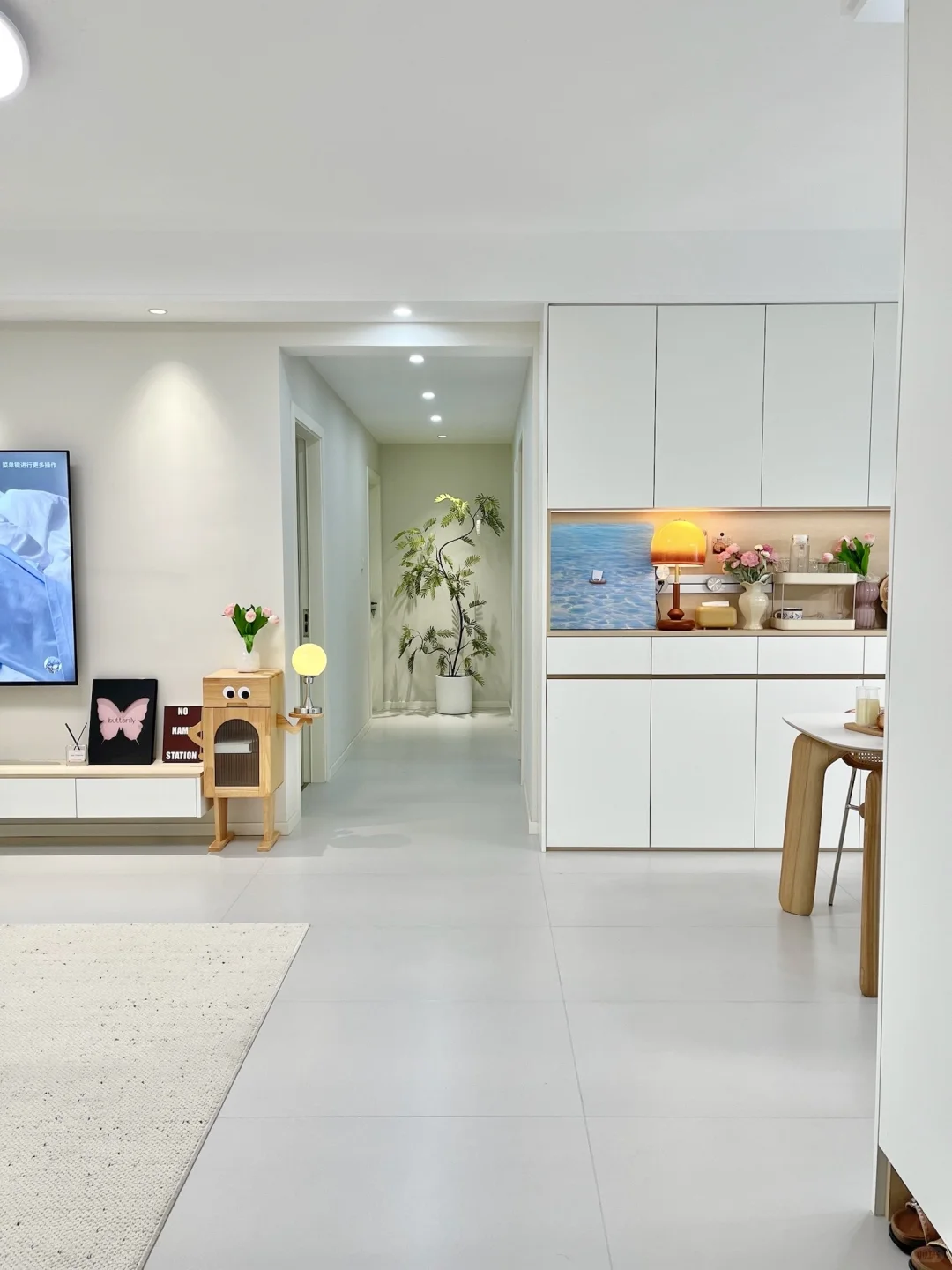 入住后的奶油小家，居家幸福感持续提升