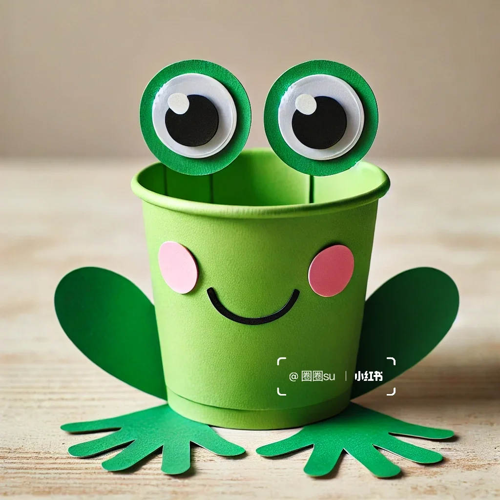 纸杯变身|可爱小动物系列手工达人必学