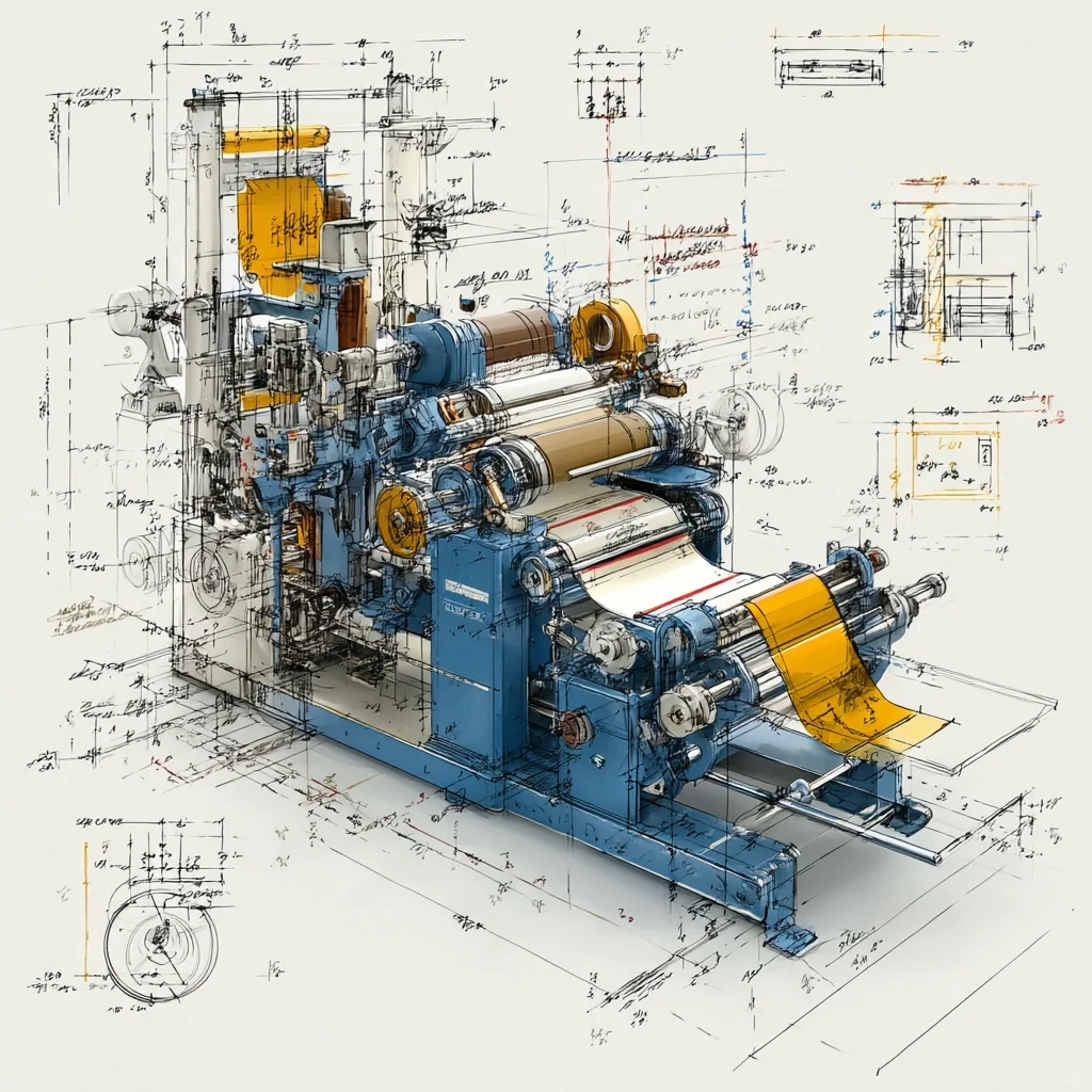 印刷机·创意设计稿［咒语］