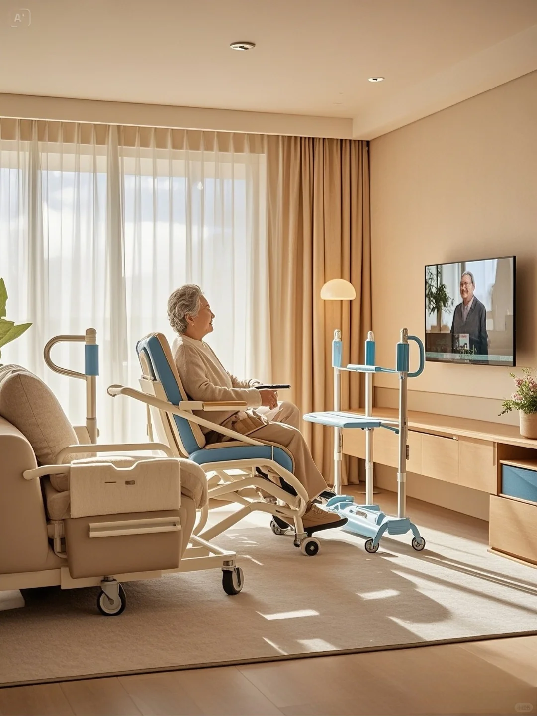 适老化公寓新物种！无高差地面+记忆床垫！