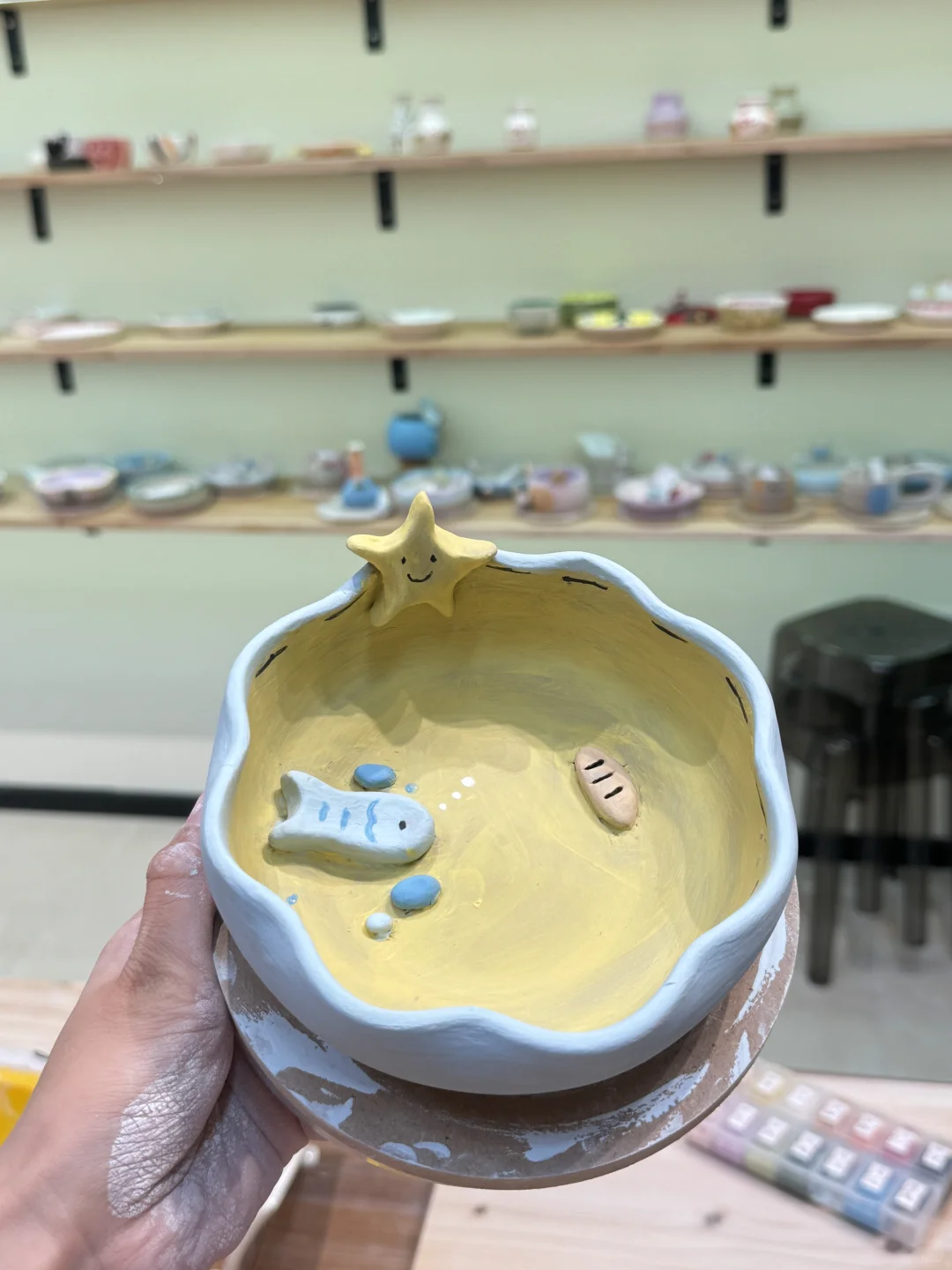 陶艺好好玩！！下次还去！