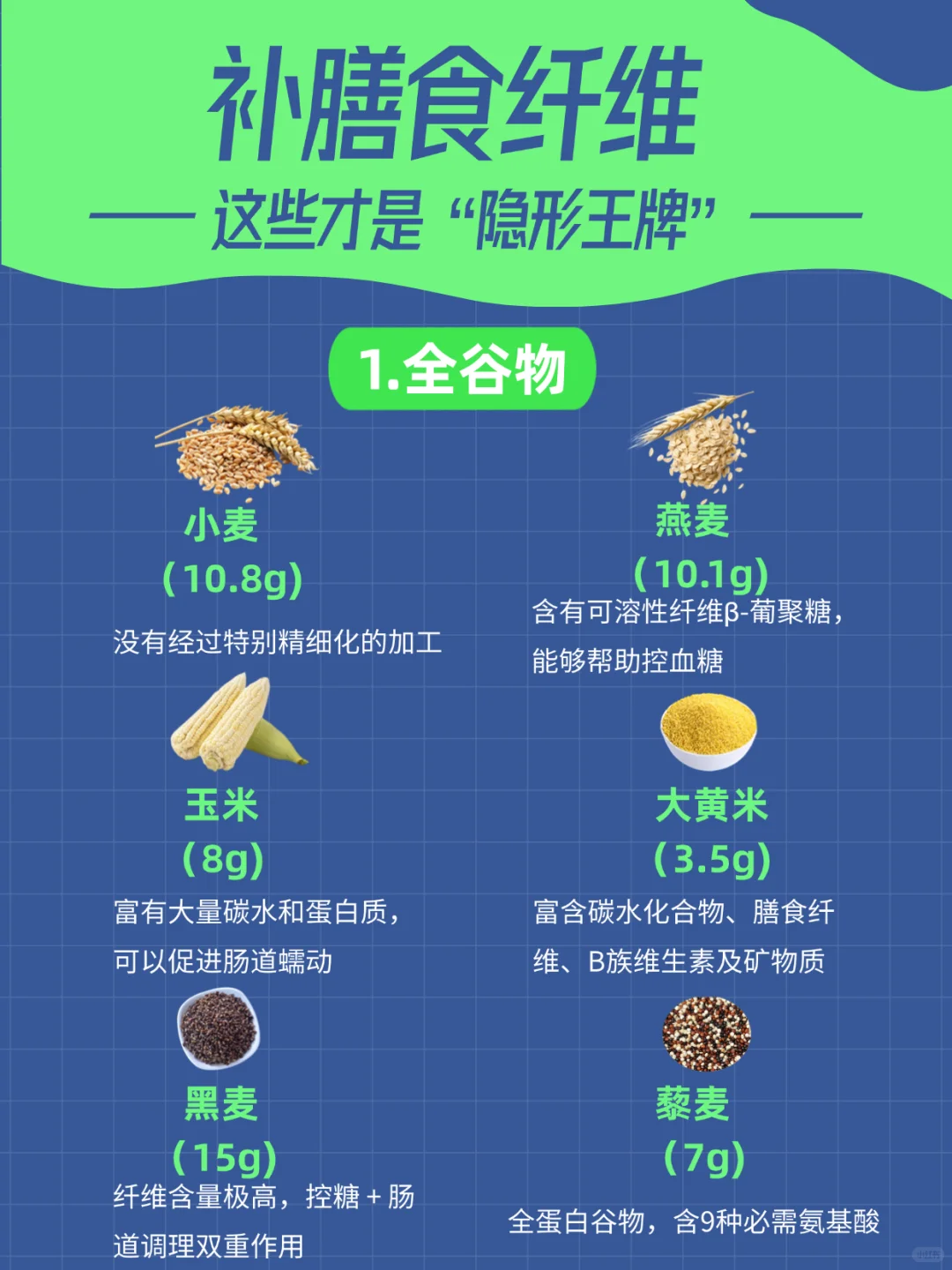 补膳食纤维?这些才是“隐形王牌”?