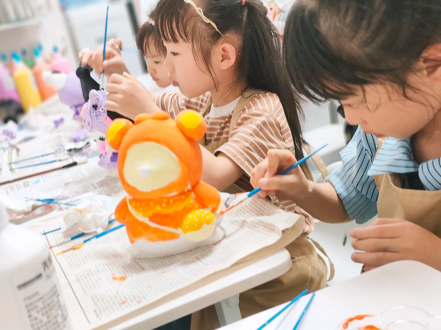 广州石膏娃娃手绘