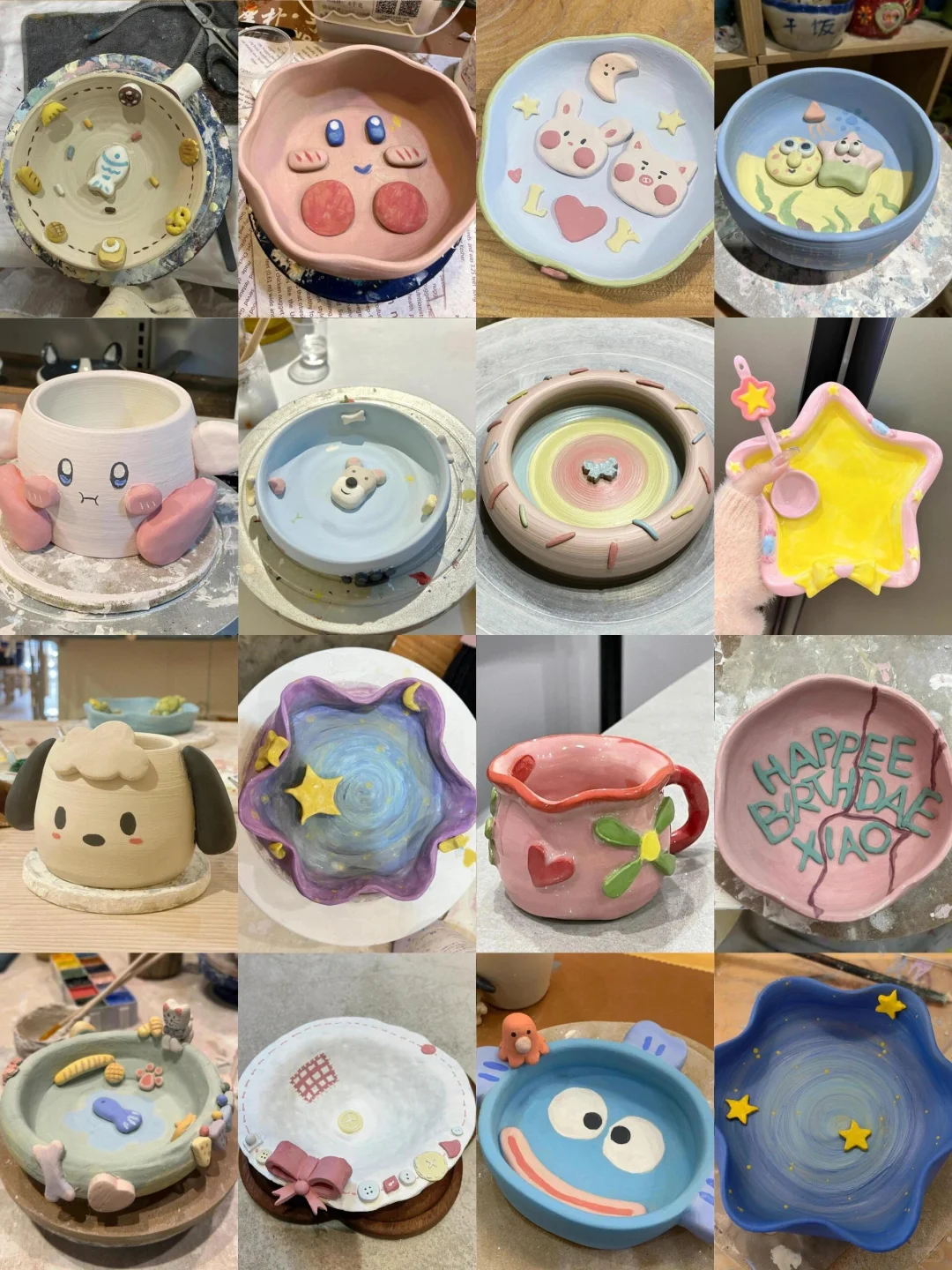 宝 下次见面一起去做陶艺吧～