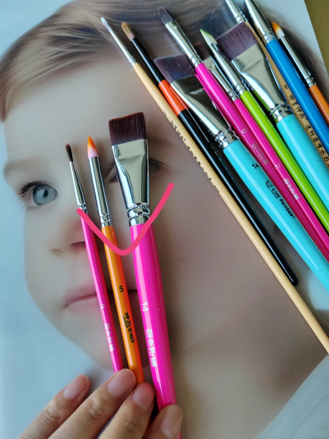 自学彩绘购买清单，纯干货。