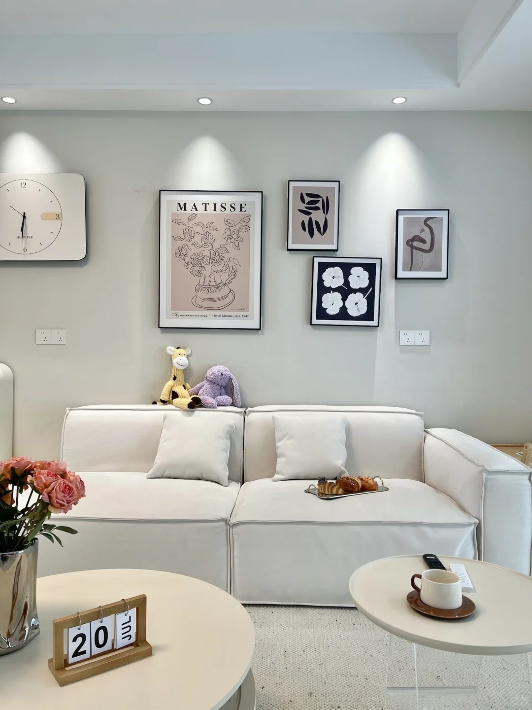 入住后的奶油小家，居家幸福感持续提升